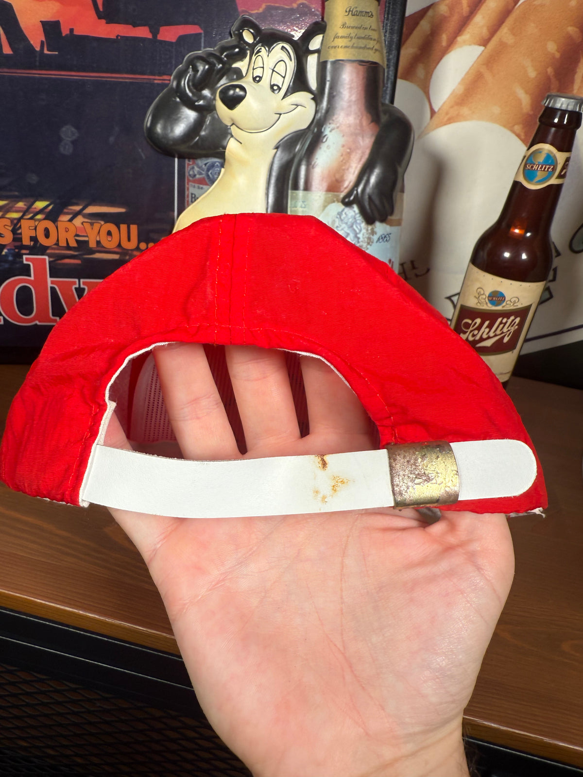Vintage Coors Leather Strap Hat