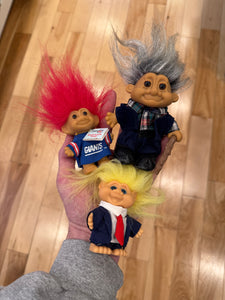 Lot of 3 Vintage Troll Dolls