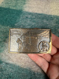 Vintage Customer Satisfaction Belt Buckle