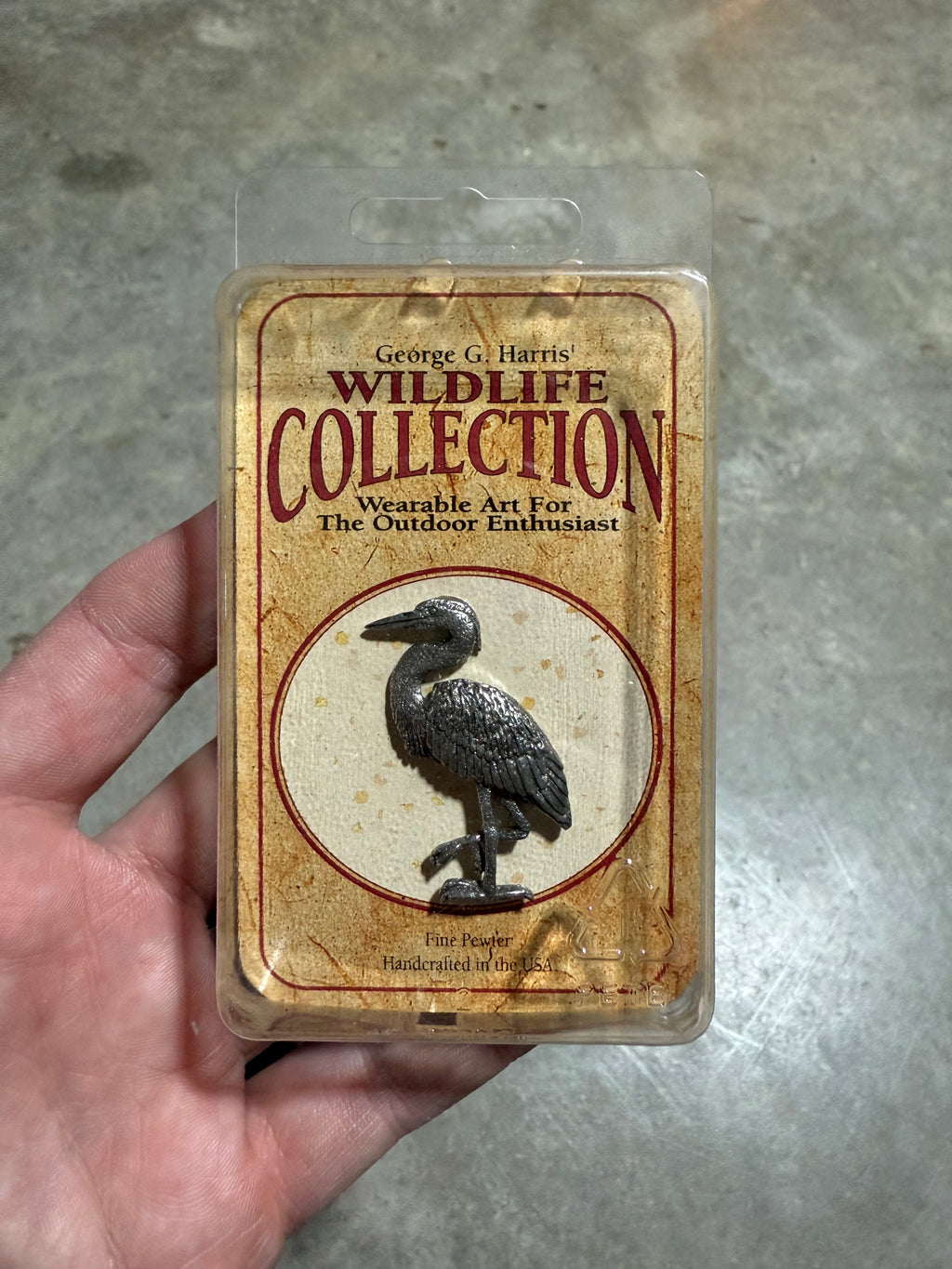 Lot of 6 Vintage Birds Wildlife Pins