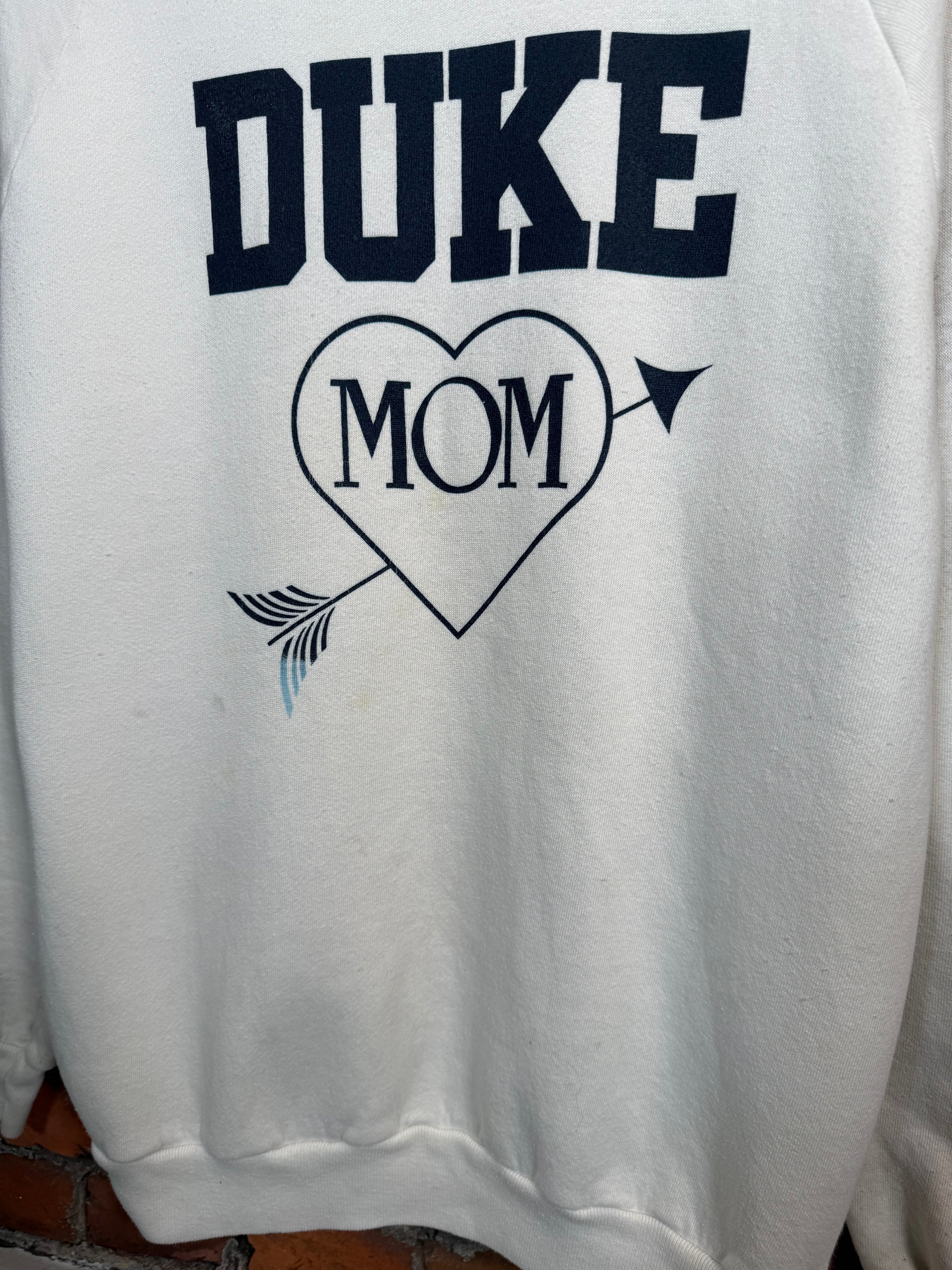 Vintage 80s Duke Mom Crewneck (M/L)