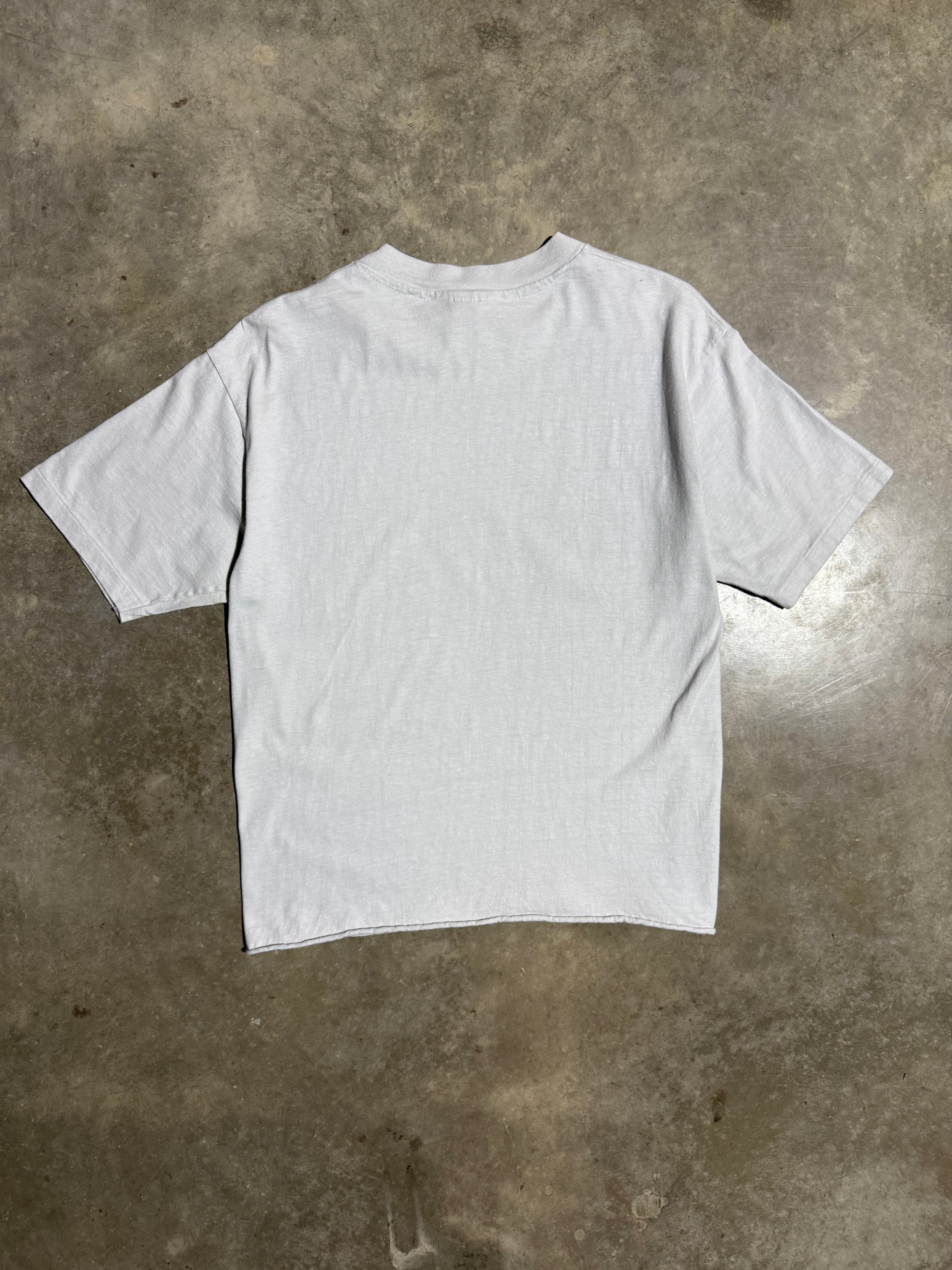 Vintage 90s Cropped Wolf T-Shirt (Cropped M)