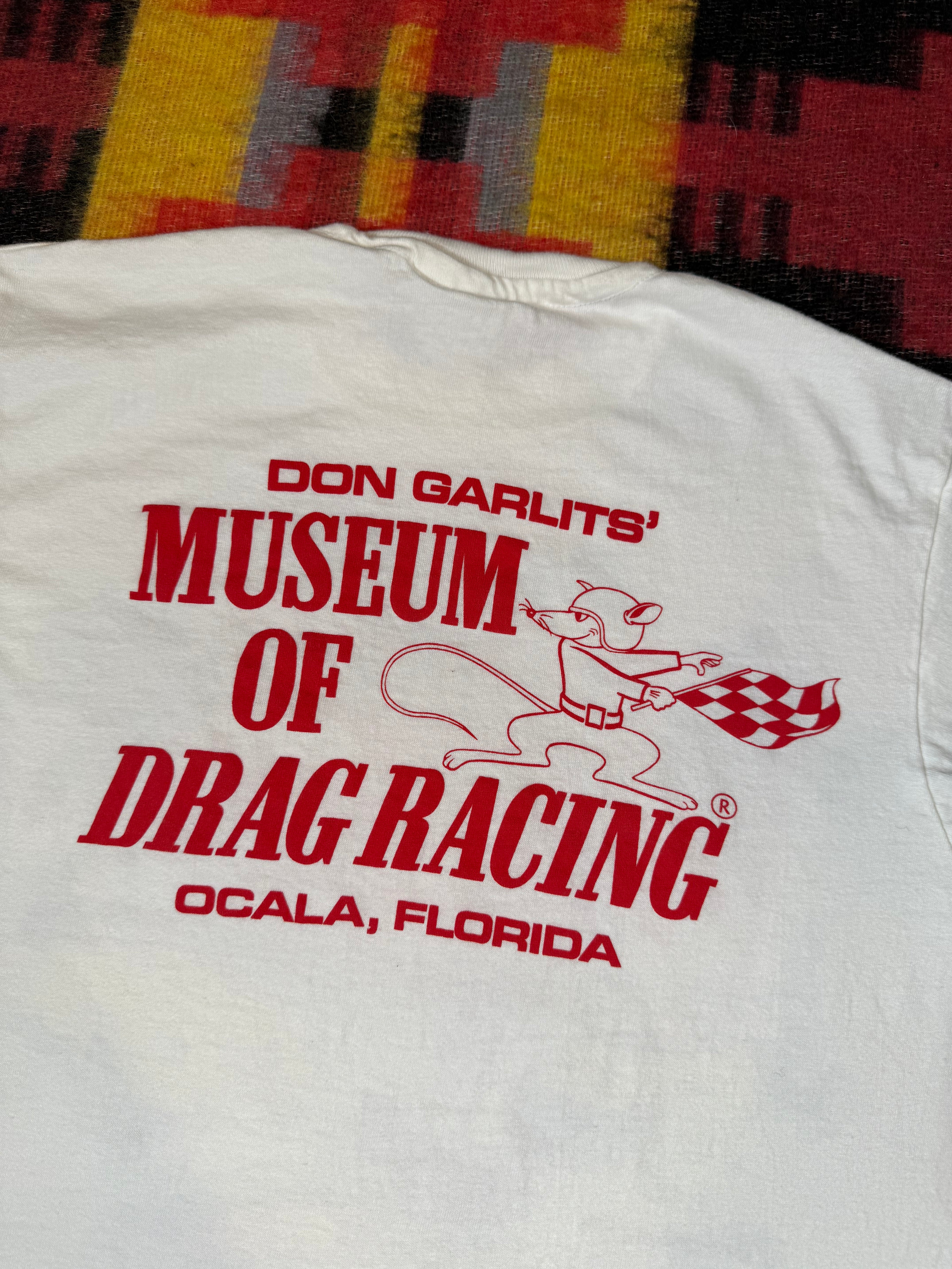 Vintage 1990 Museum of Drag Racing Shirt (S)