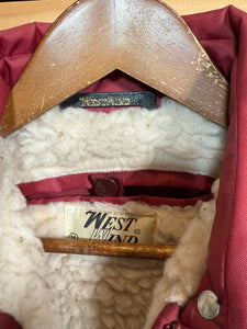 Vintage The Wind Sherpa Lined Jacket (M)