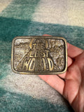 Vintage The Lost World Belt Buckle