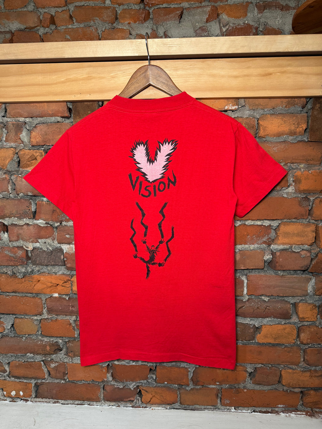 Vintage 1989 Vision Street Wear Cat T-Shirt (Youth XL)