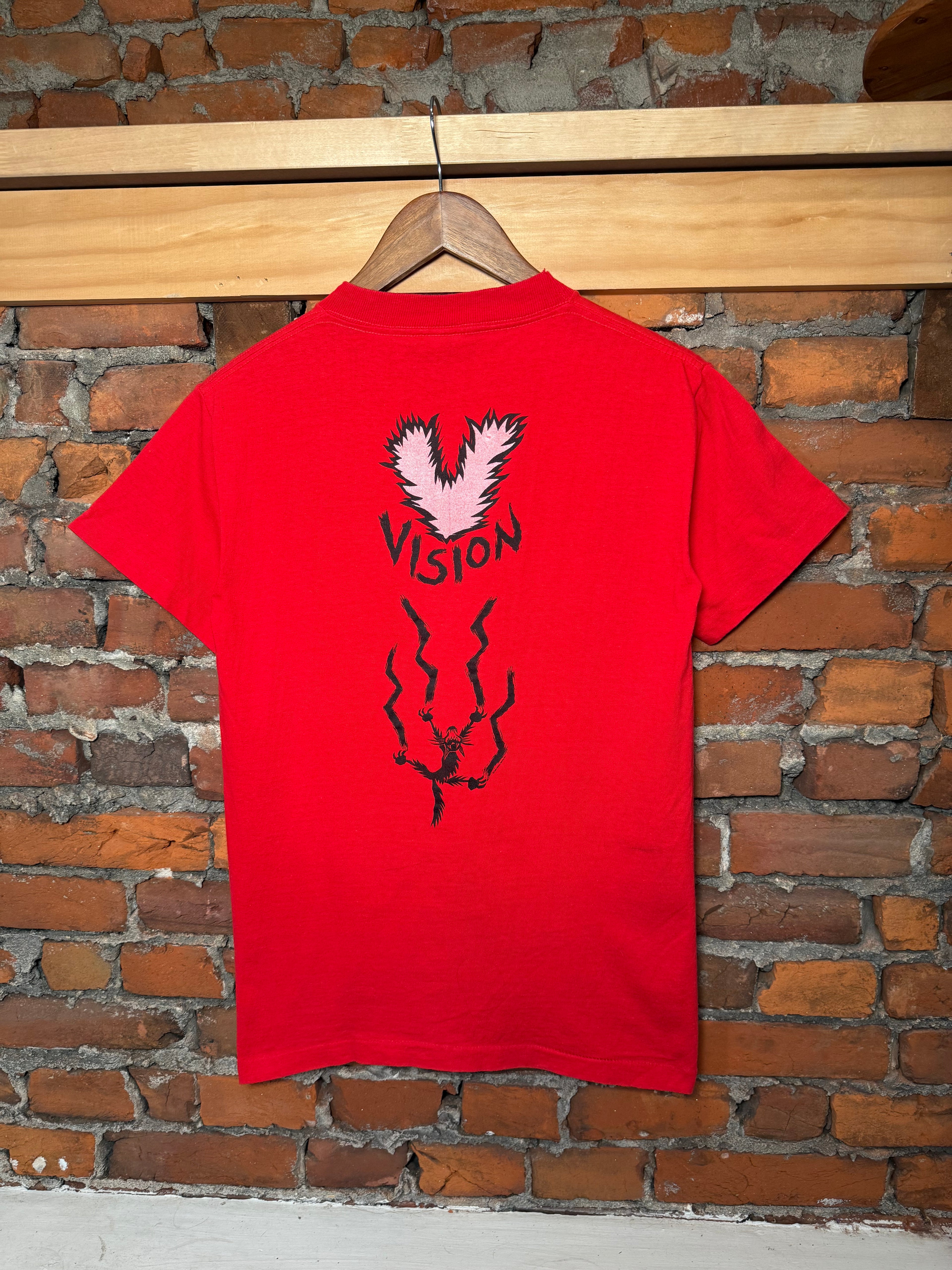 Vintage 1989 Vision Street Wear Cat T-Shirt (Youth XL)