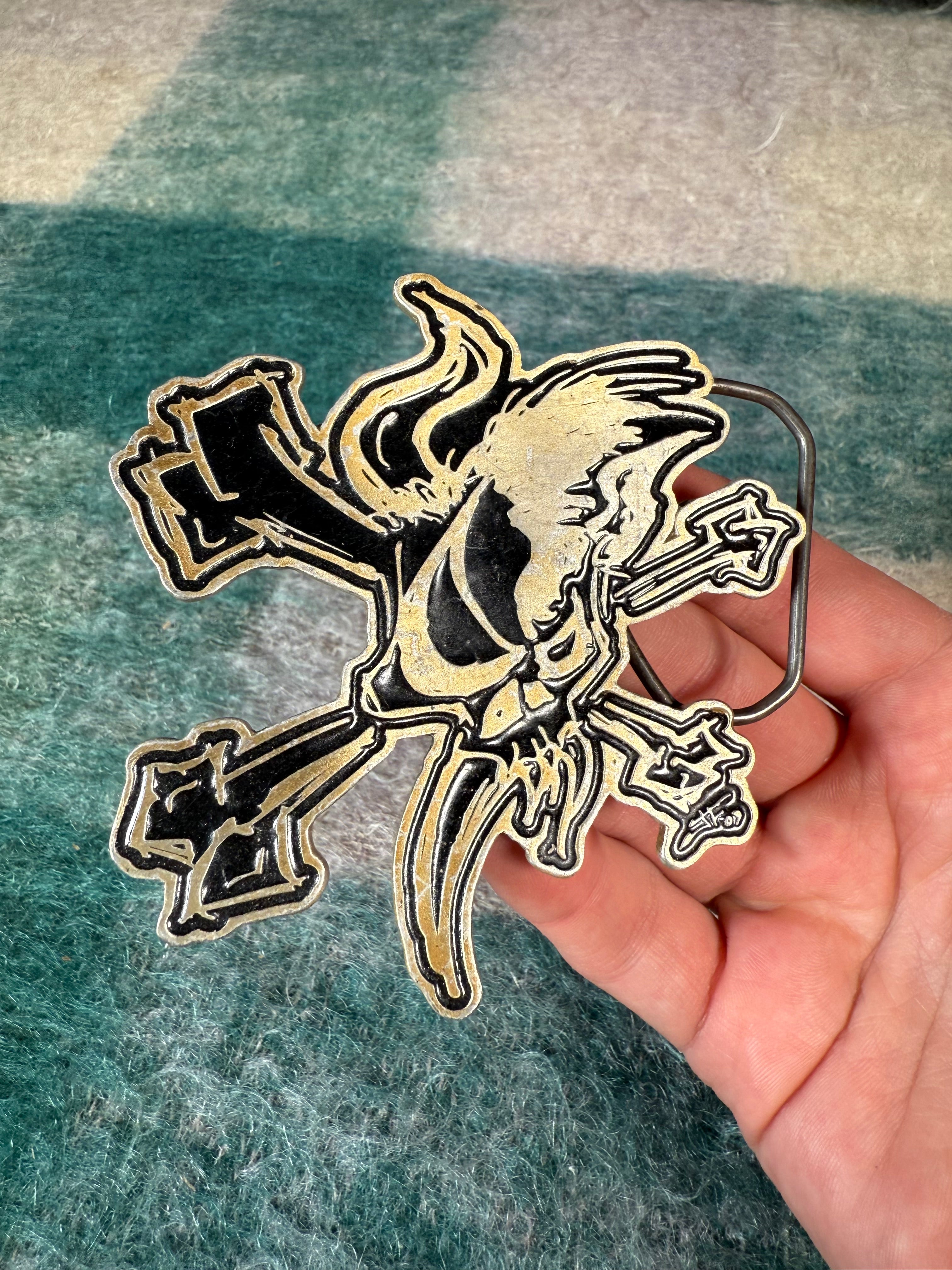 Vintage 2000s Metallica Belt Buckle