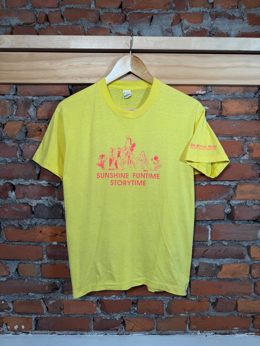 Vintage 80s Sunshine Funtime Storytime Shirt (M)