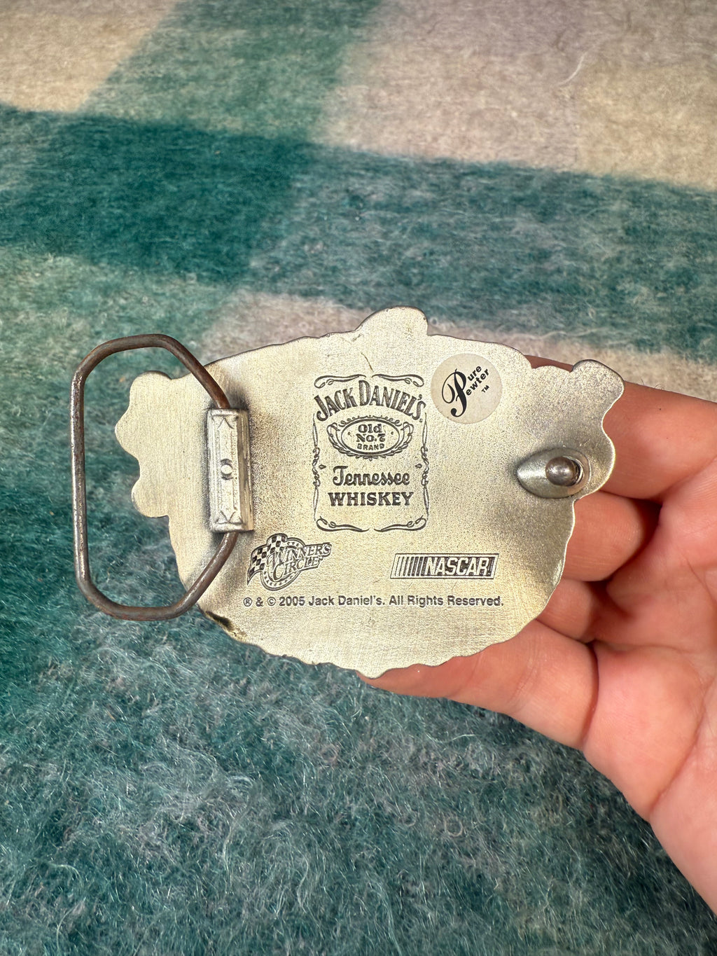 2005 Jack Daniels Old Number 7 Belt Buckle
