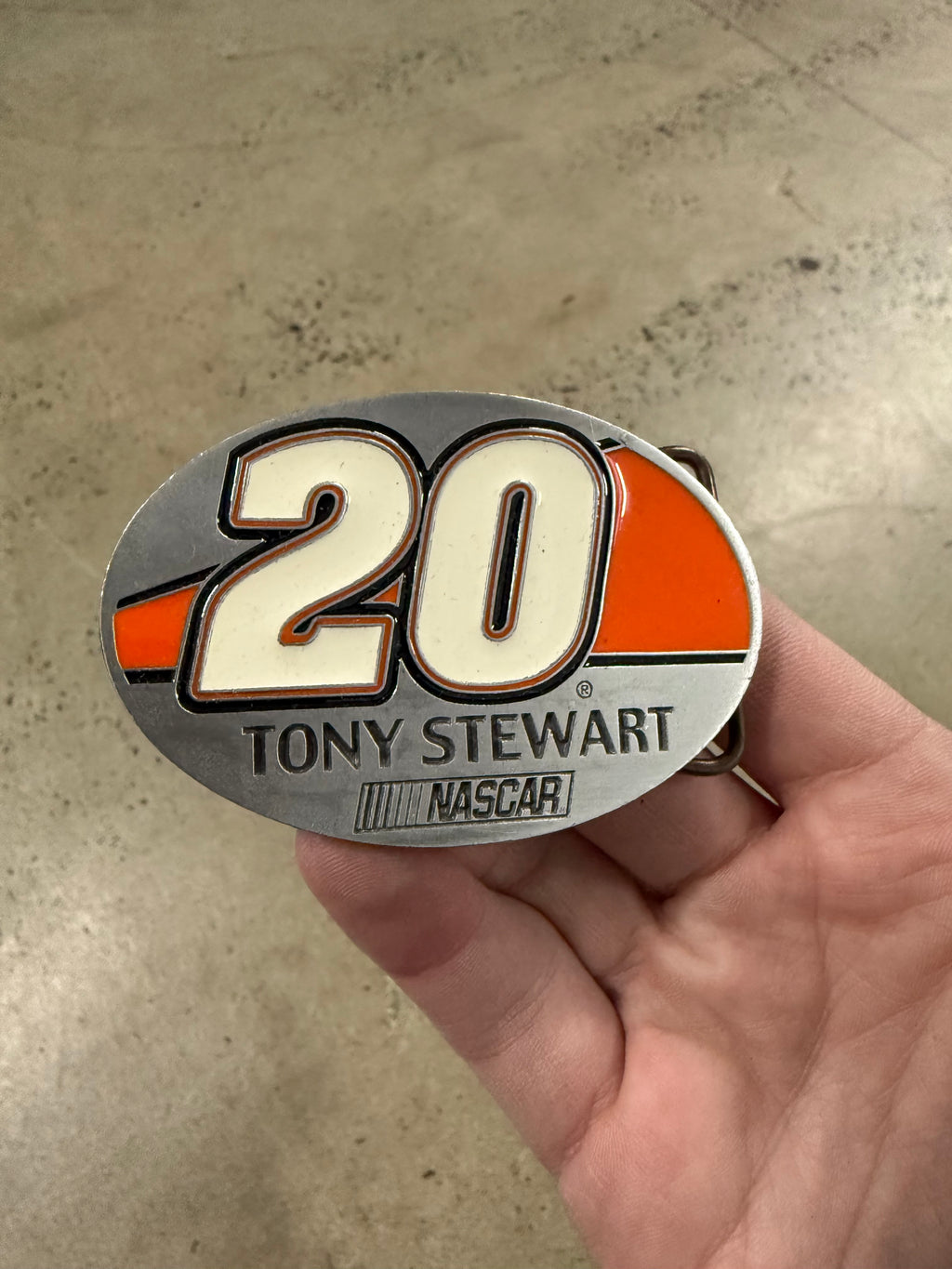 2000s Tony Stewart Belt Buckle