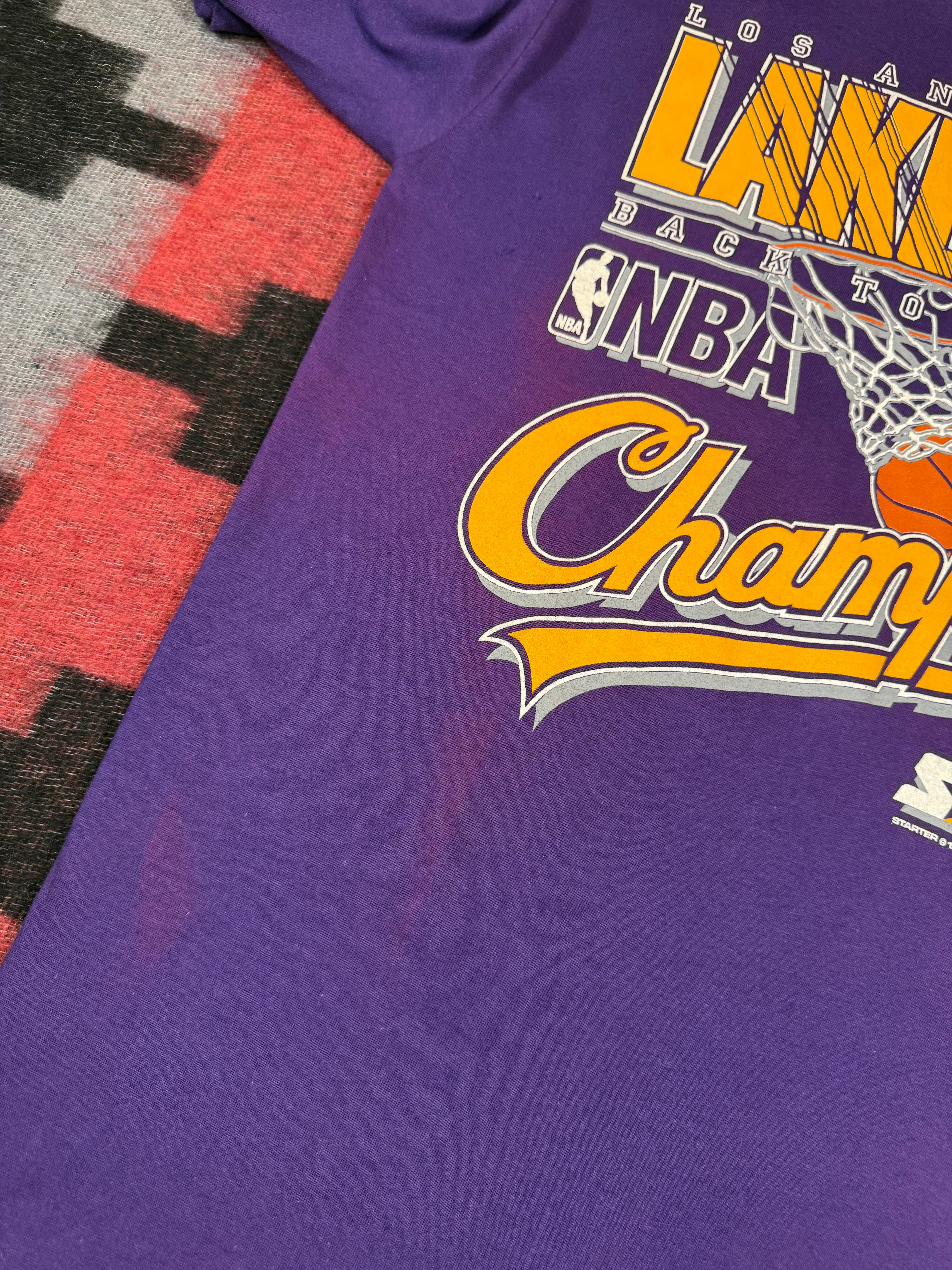 Vintage 1988 Los Angeles Lakers Starter Tee (S)