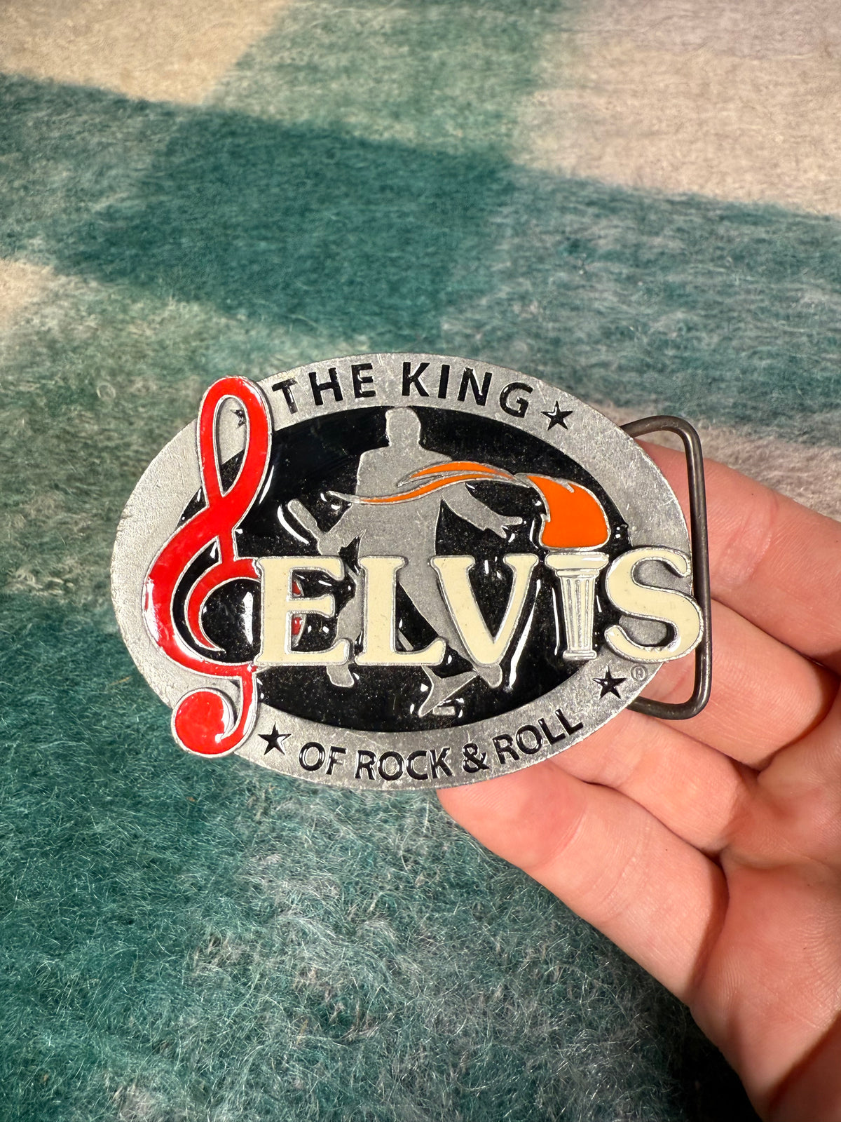 Vintage 2000s Elvis Belt Buckle