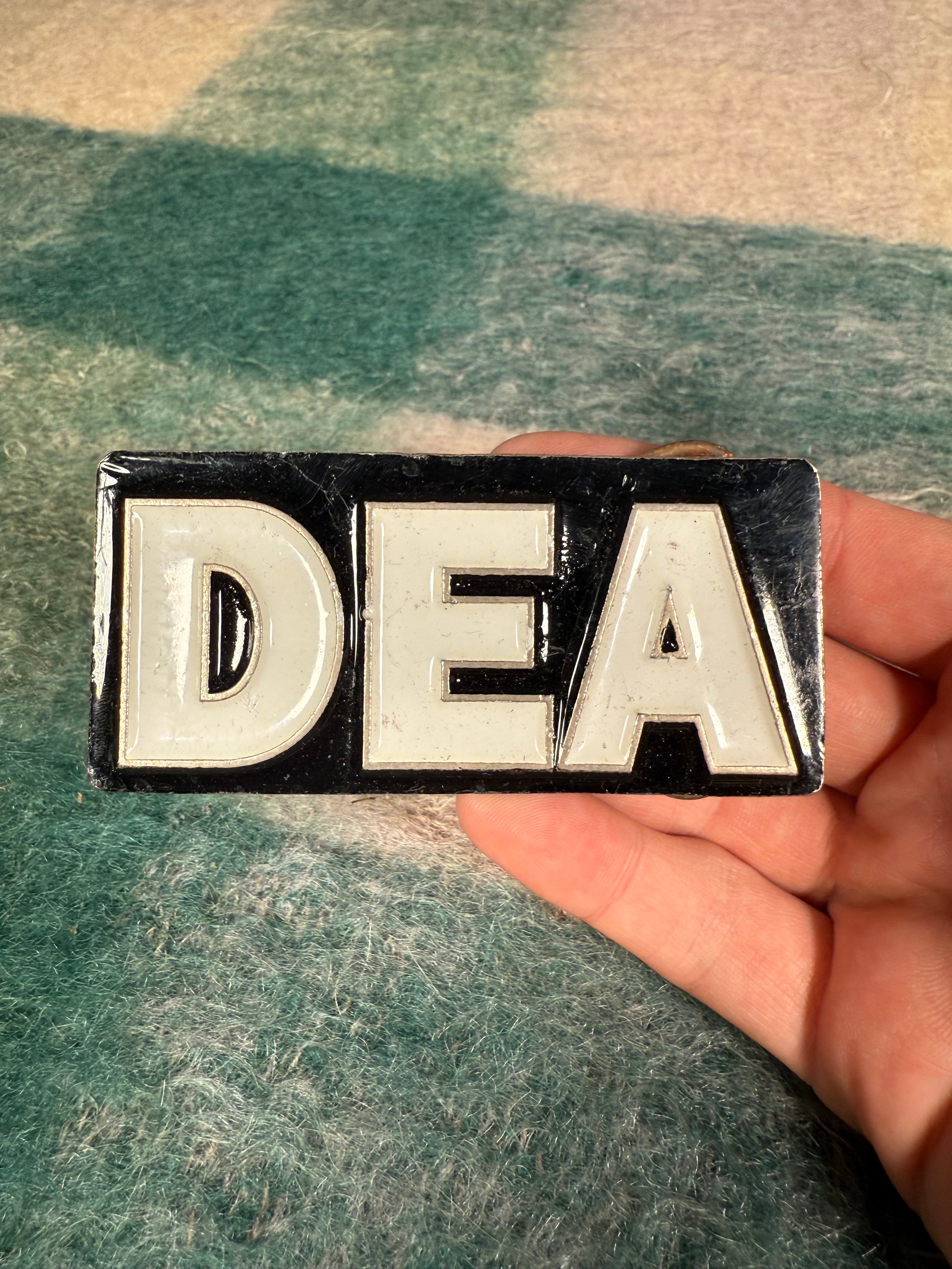2000s DEA Belt Buckle