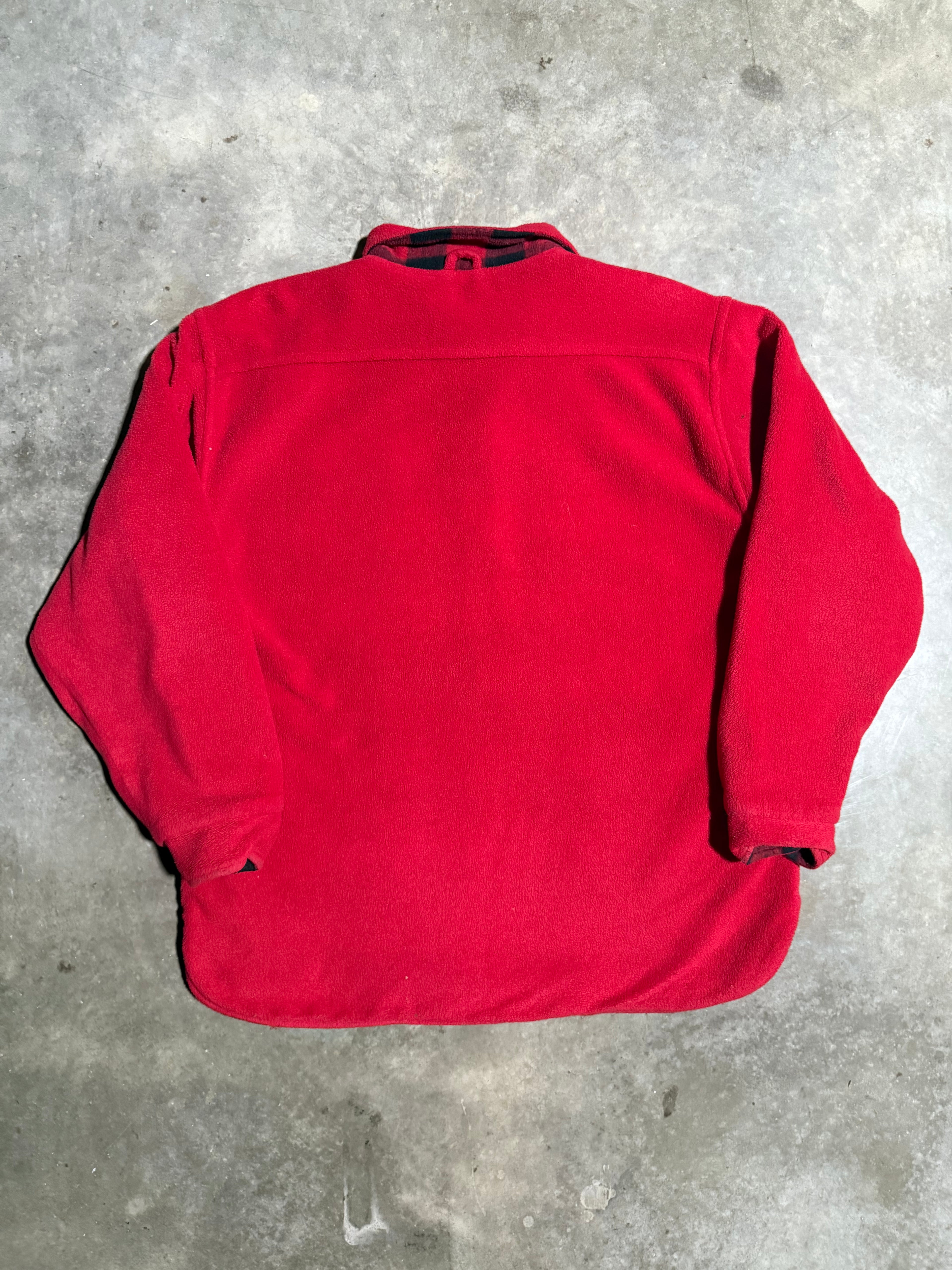 Vintage Reversible Marlboro Fleece Pullover (L)