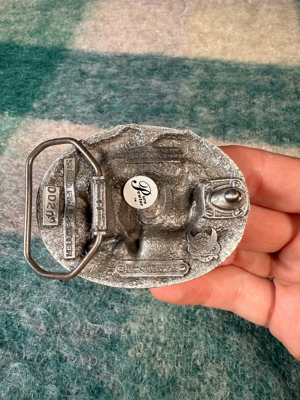 Vintage Worlds Greatest Lover Belt Buckle
