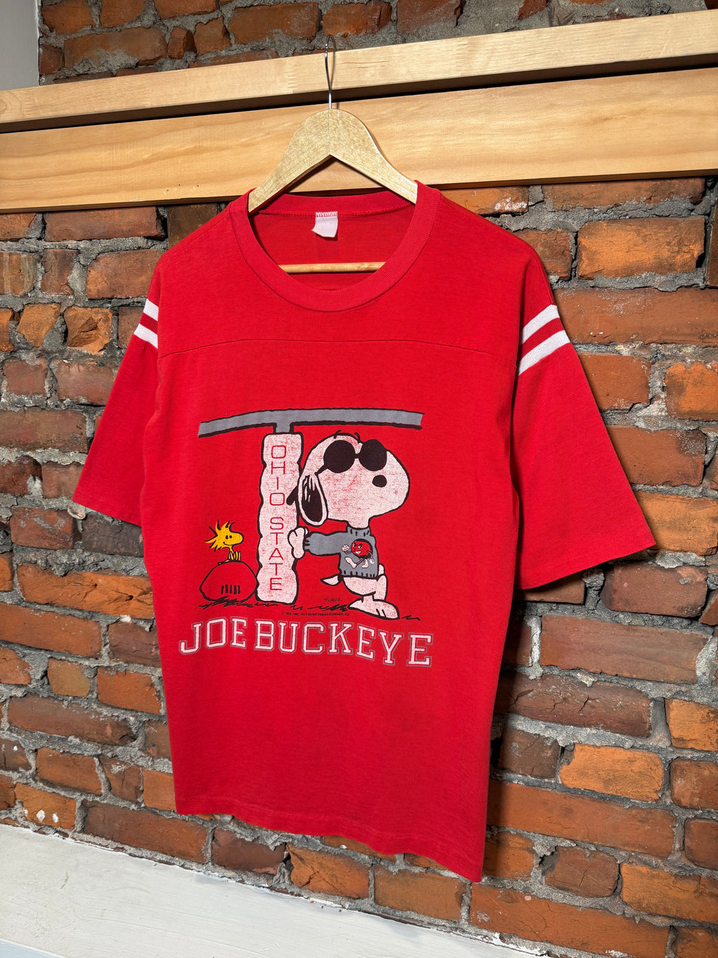 Vintage 80s Snoopy Joe Buckeye Ohio State Tee (L)