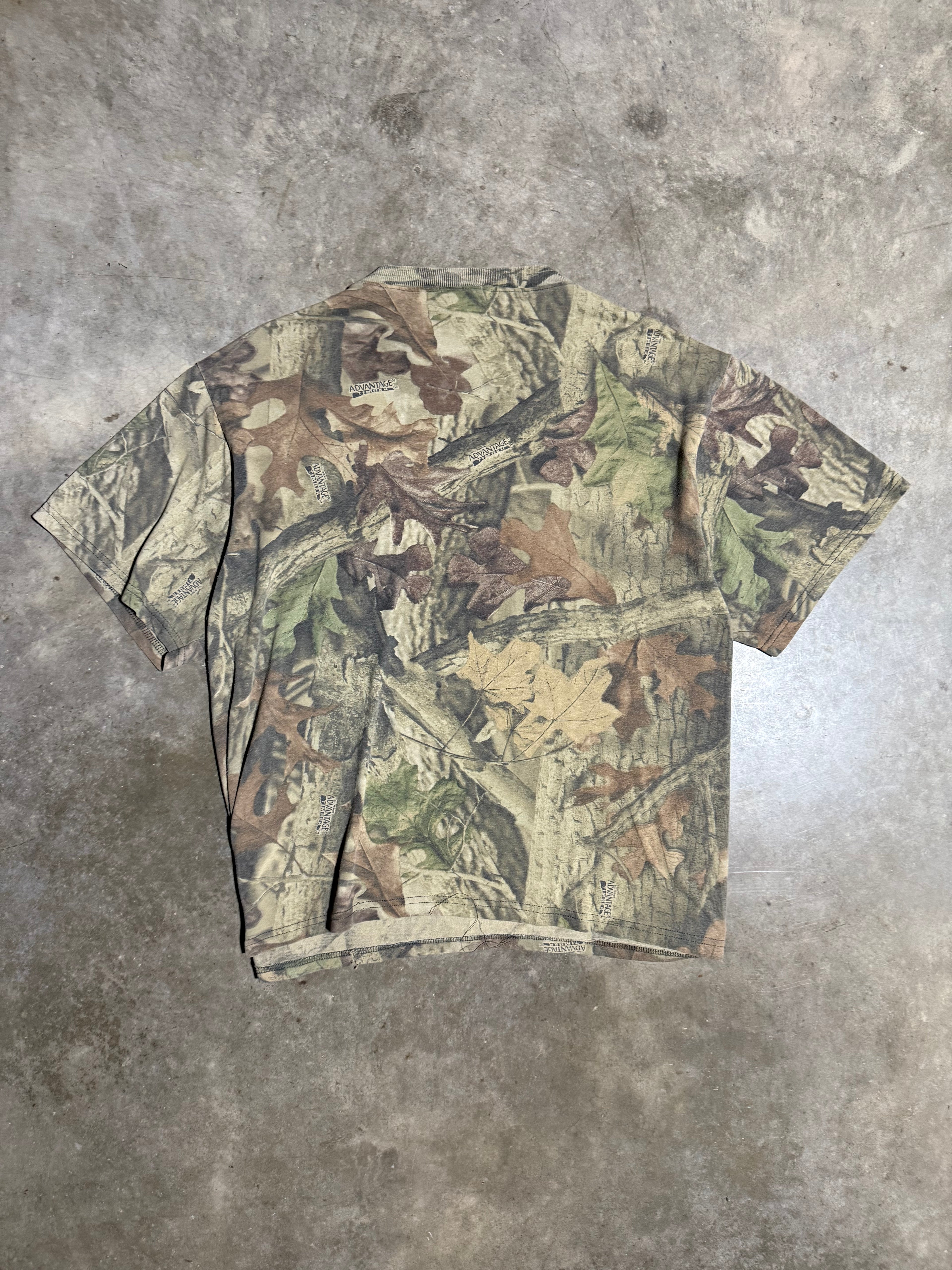 Vintage 80s Camo T-Shirt (XL)