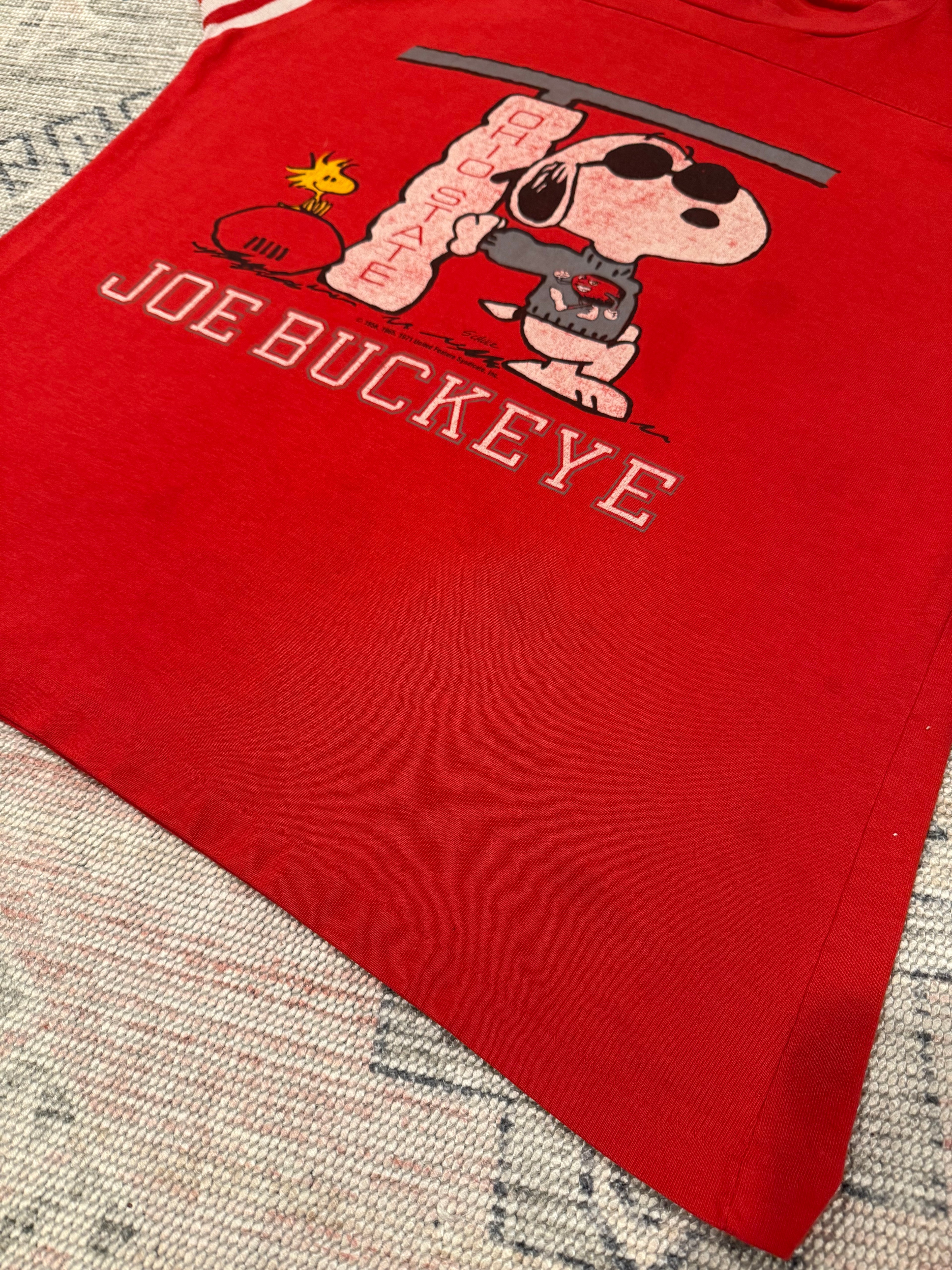 Vintage 80s Snoopy Joe Buckeye Ohio State Tee (L)
