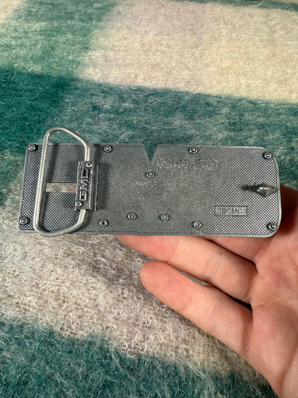 2000s GMC Logo Belt Buckle