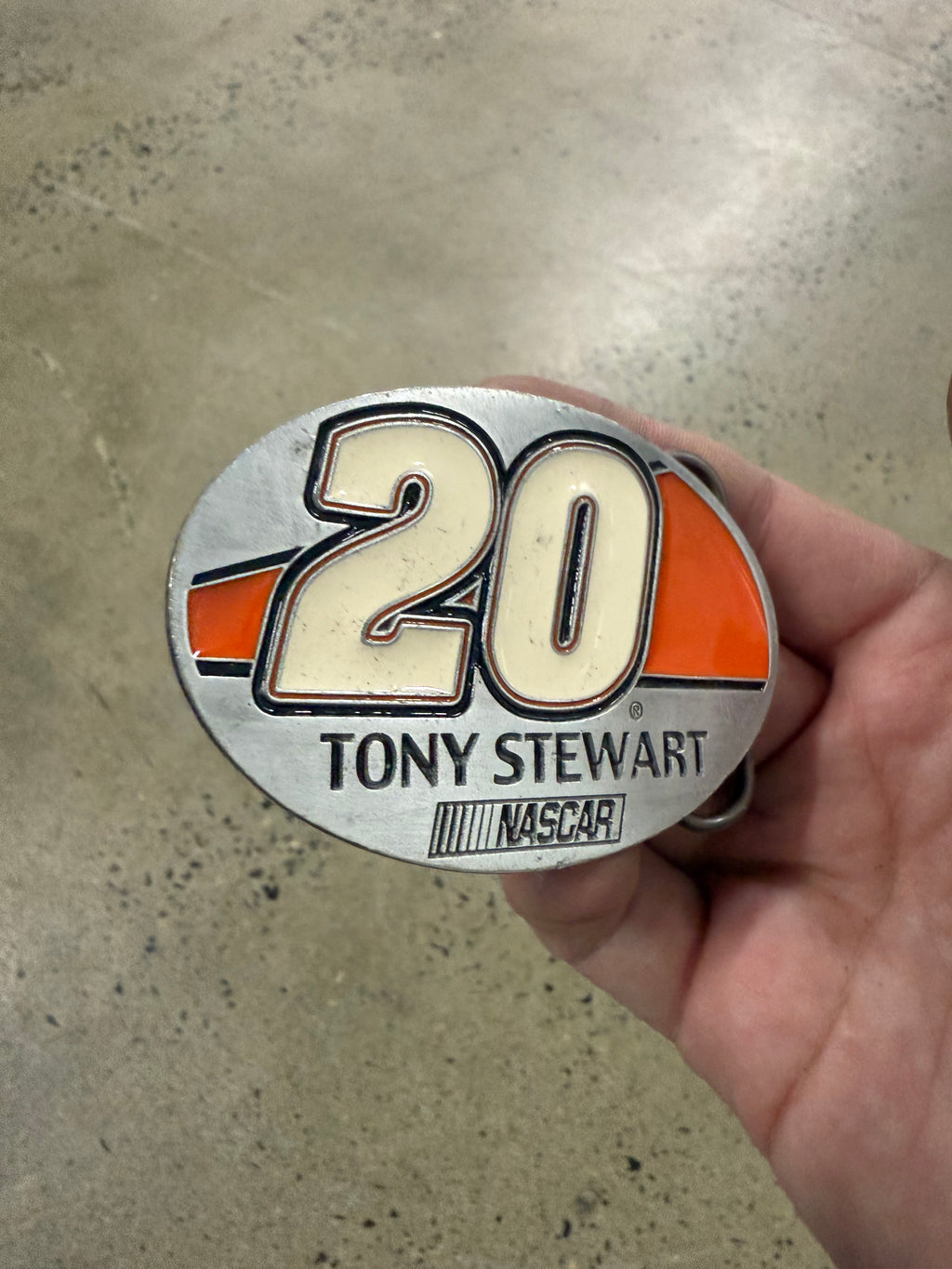 2000s Tony Stewart Belt Buckle