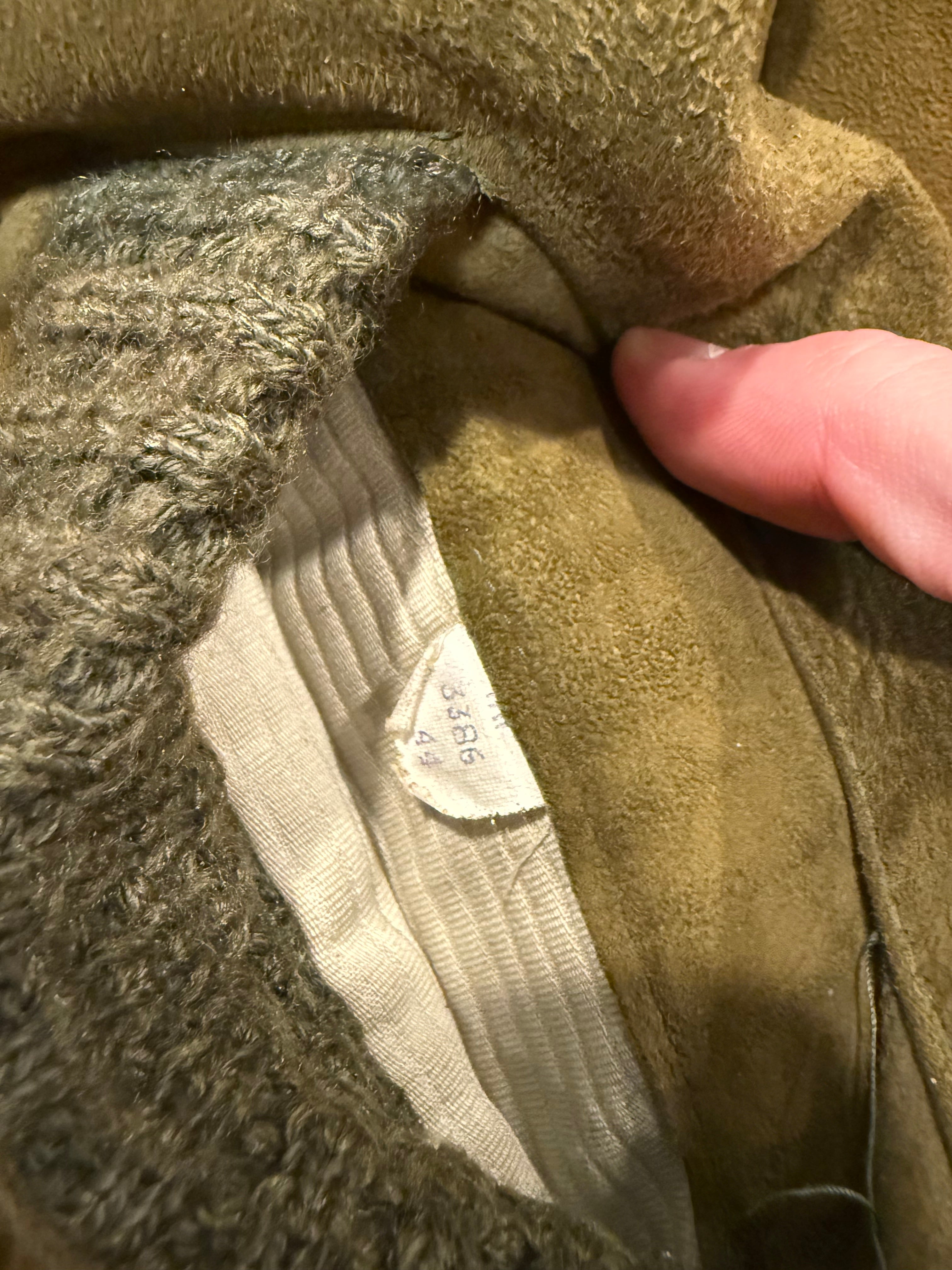 Vintage 1950s Suede DuPont Quilon Jacket (M)