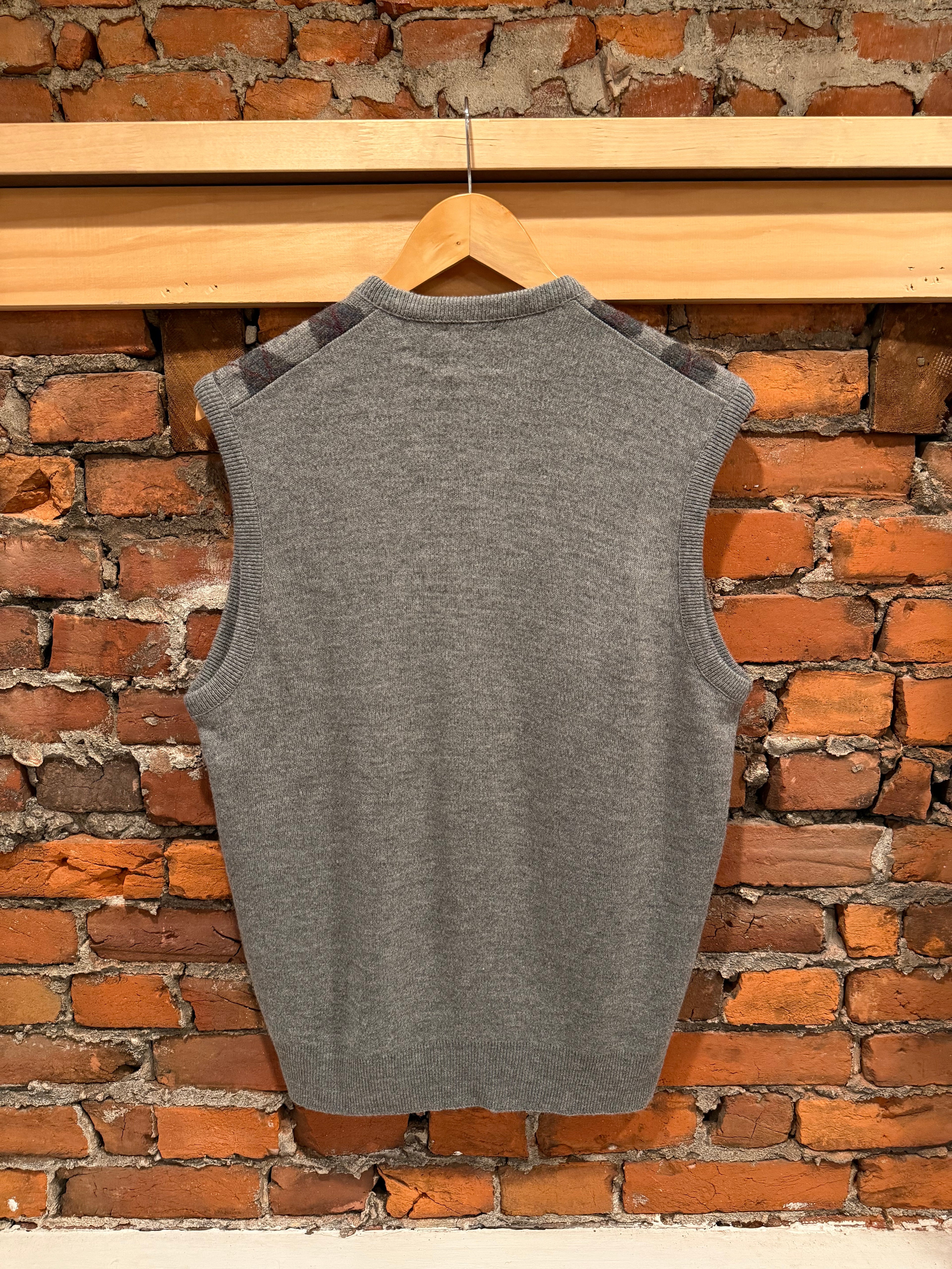 Vintage Robert Bruce V-Neck Sweater Vest (L)