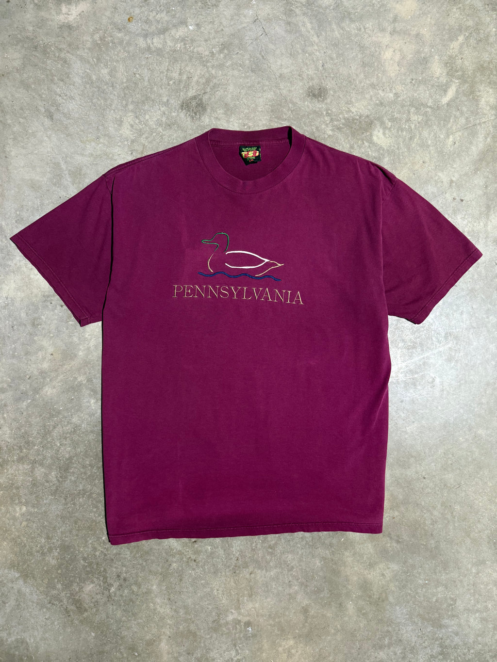 Vintage Pennsylvania Duck Embroidered Tee (2XL)
