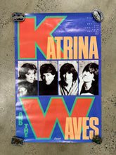 Load image into Gallery viewer, Vintage 80s Katrina and the Waves Band Poster (24x36)
