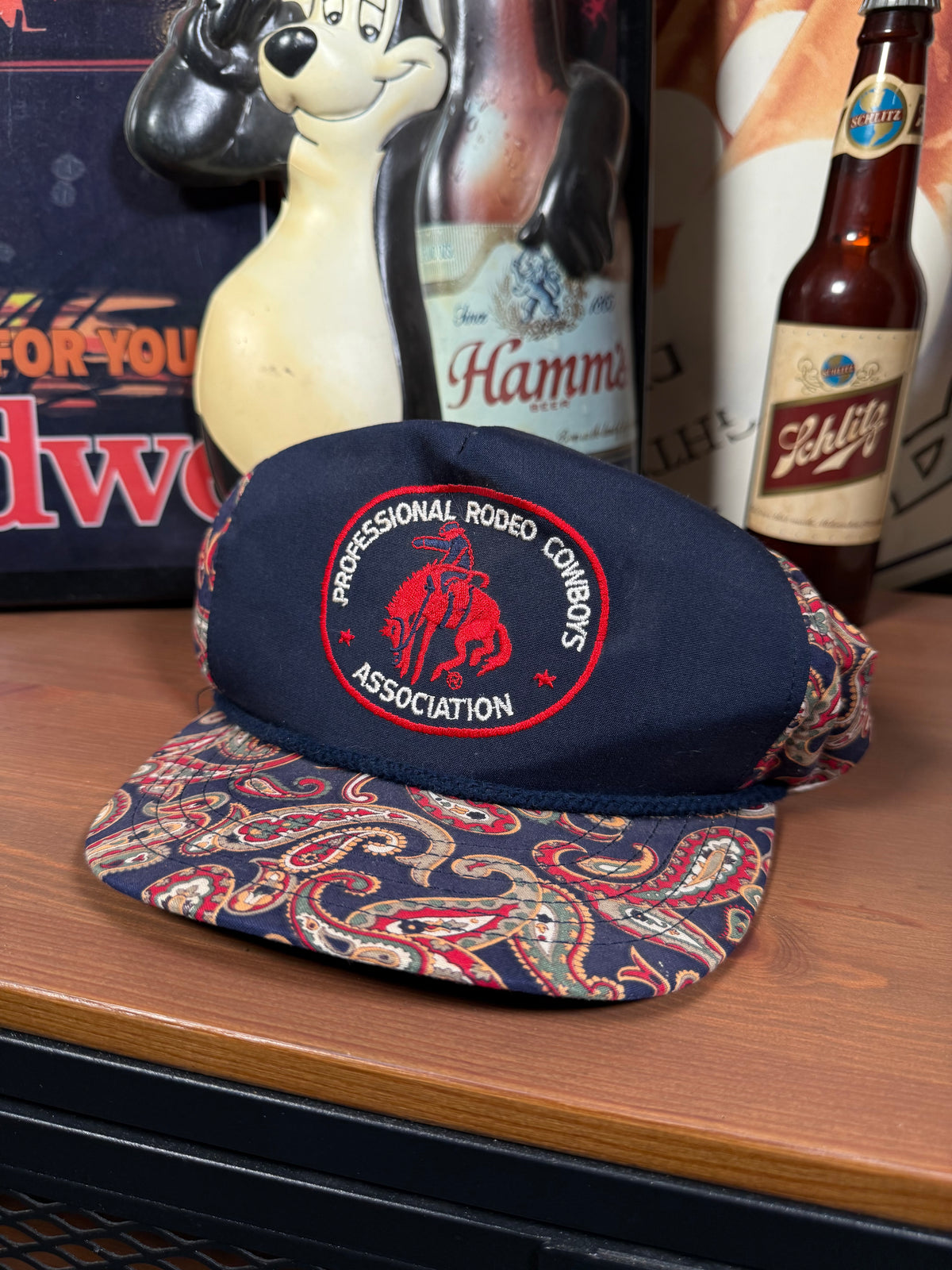Vintage Professional Rodeo Cowboys Association Paisley Har