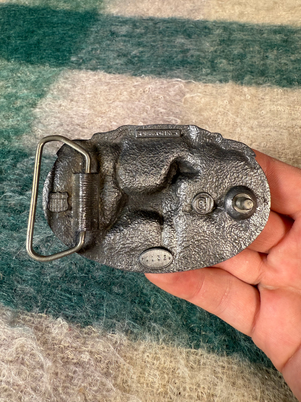 Vintage Beagle Belt Buckle