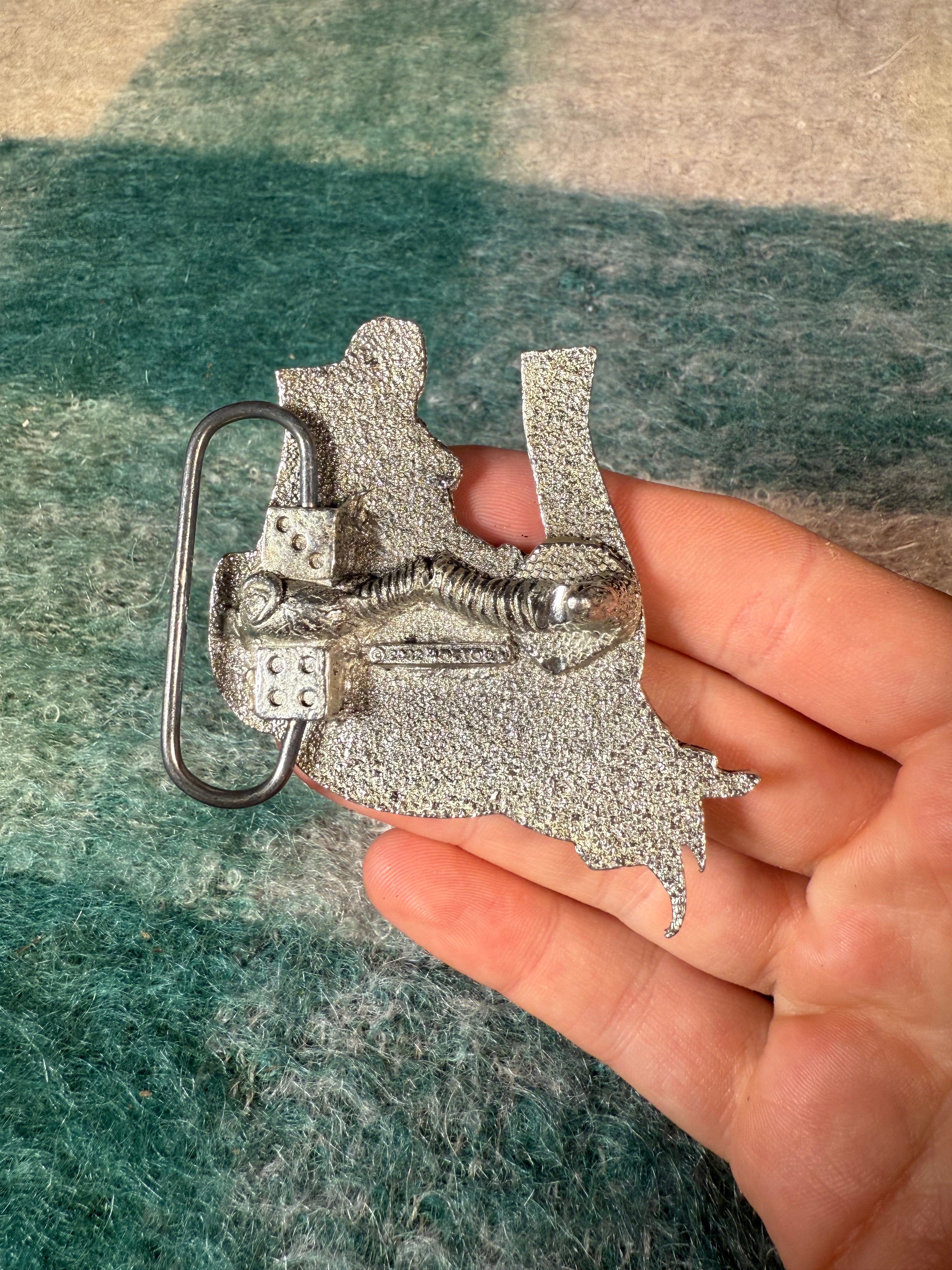 Vintage 2002 Lucky Belt Buckle