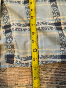 Vintage Haland Women’s Blue Flannel Shirt (WL)
