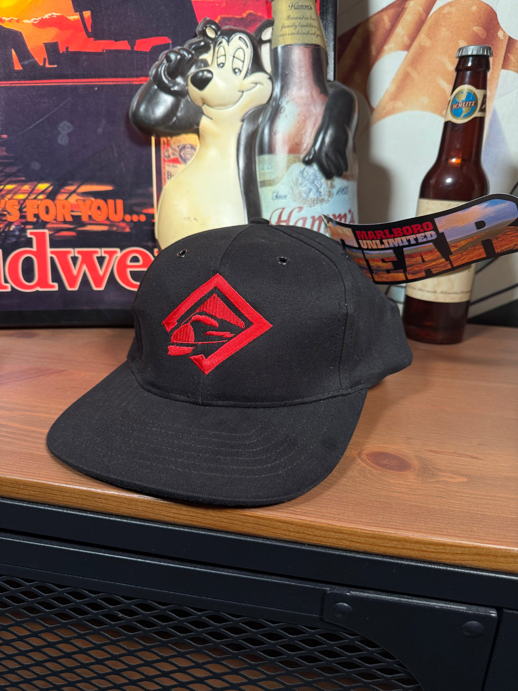 Vintage Unworn Marlboro Gear Train Hat