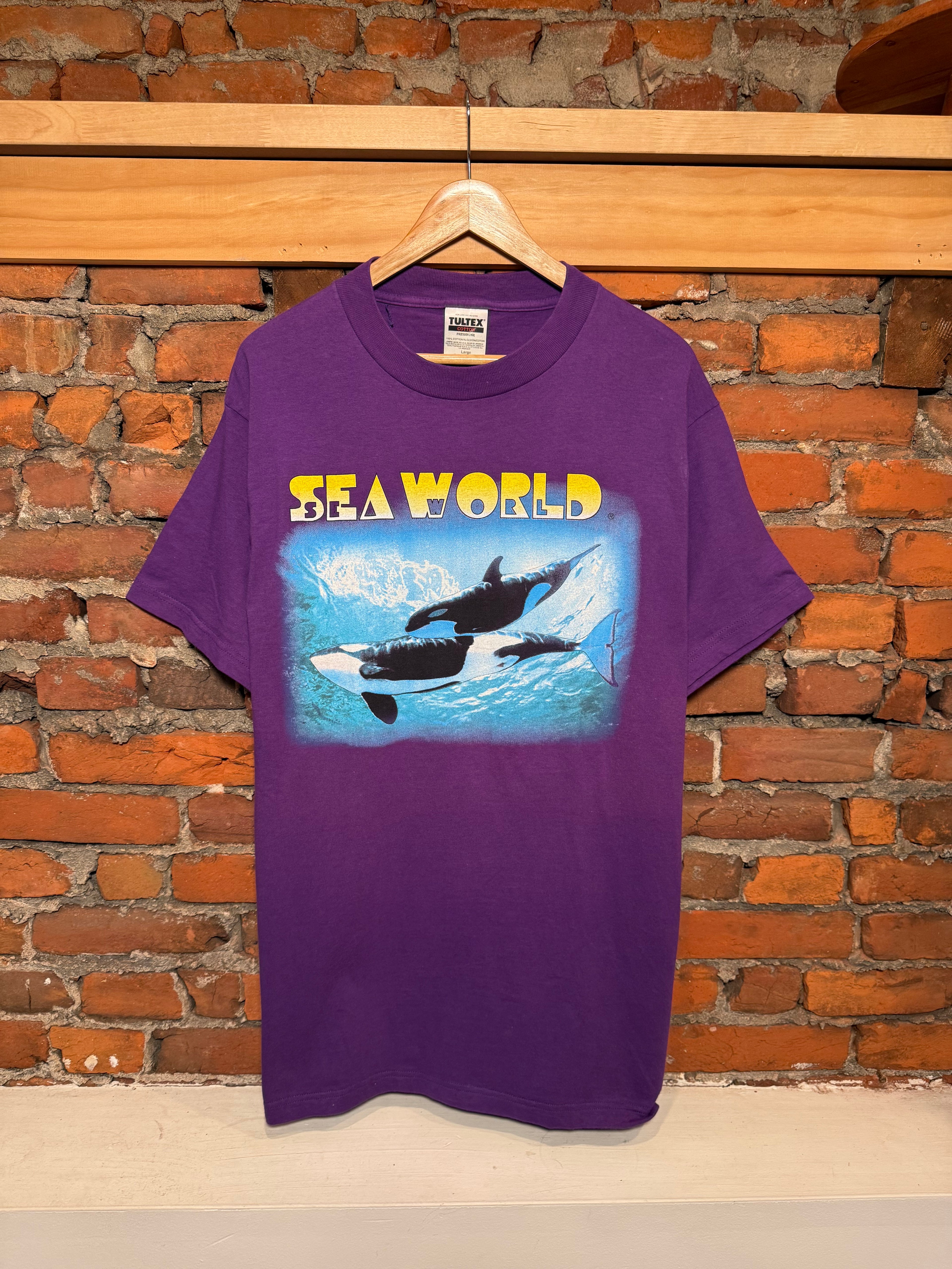 Vintage 90s Sea World Tee (L)