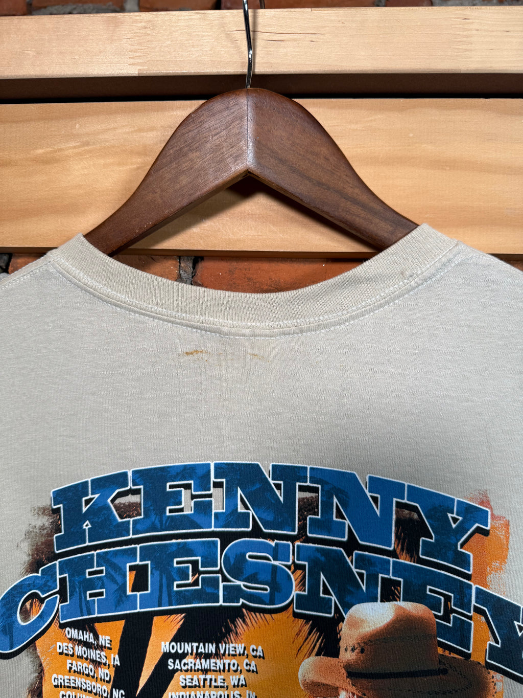 2007 Kenny Chesney Concert Shirt (L/XL)