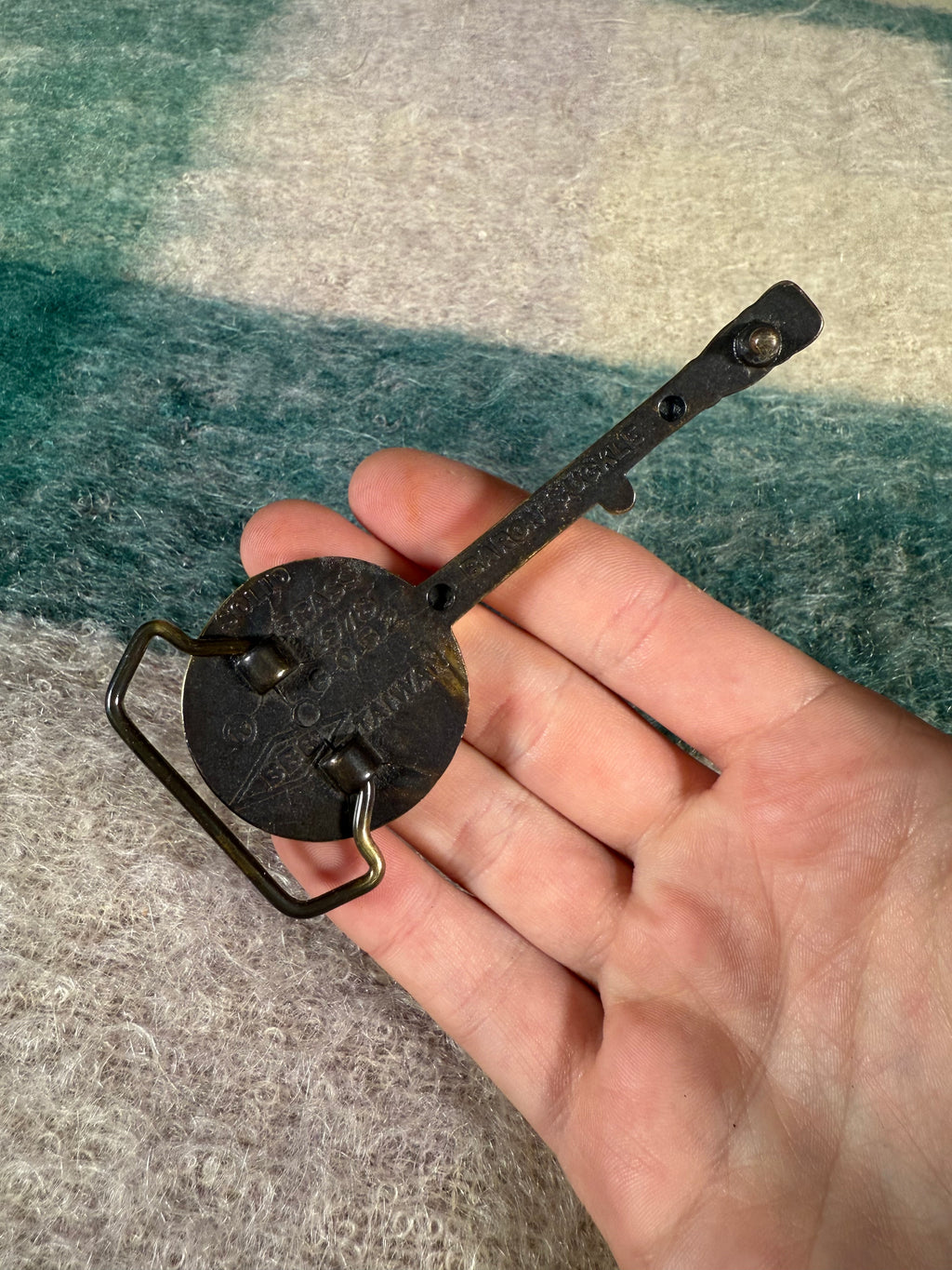 Vintage Banjo Belt Buckle