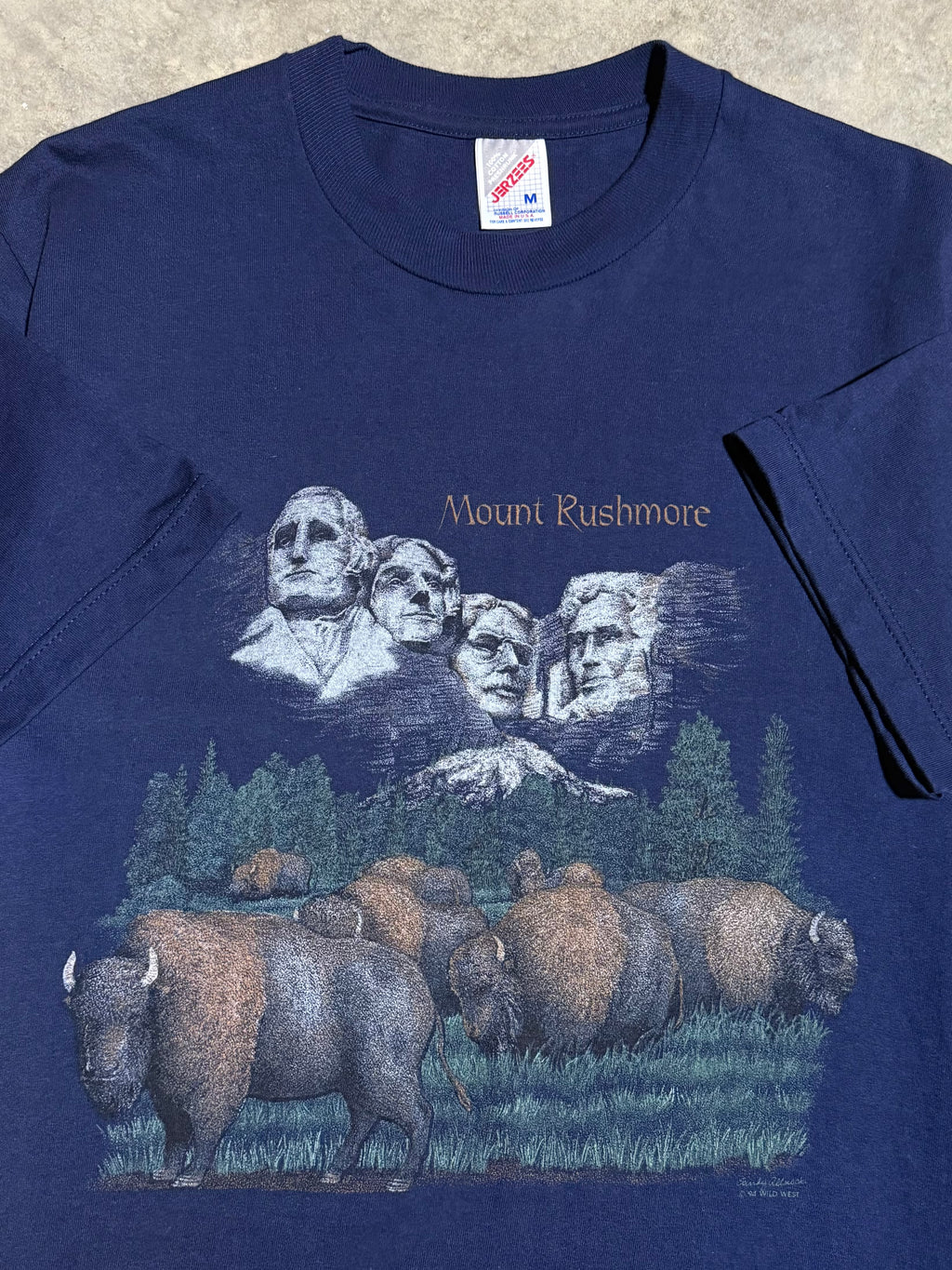 Vintage 1994 Mt Rushmore Double Sided Tee (M)