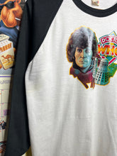 Load image into Gallery viewer, Vintage 80s Doctor Who Baseball Tee (Flaws)(M)
