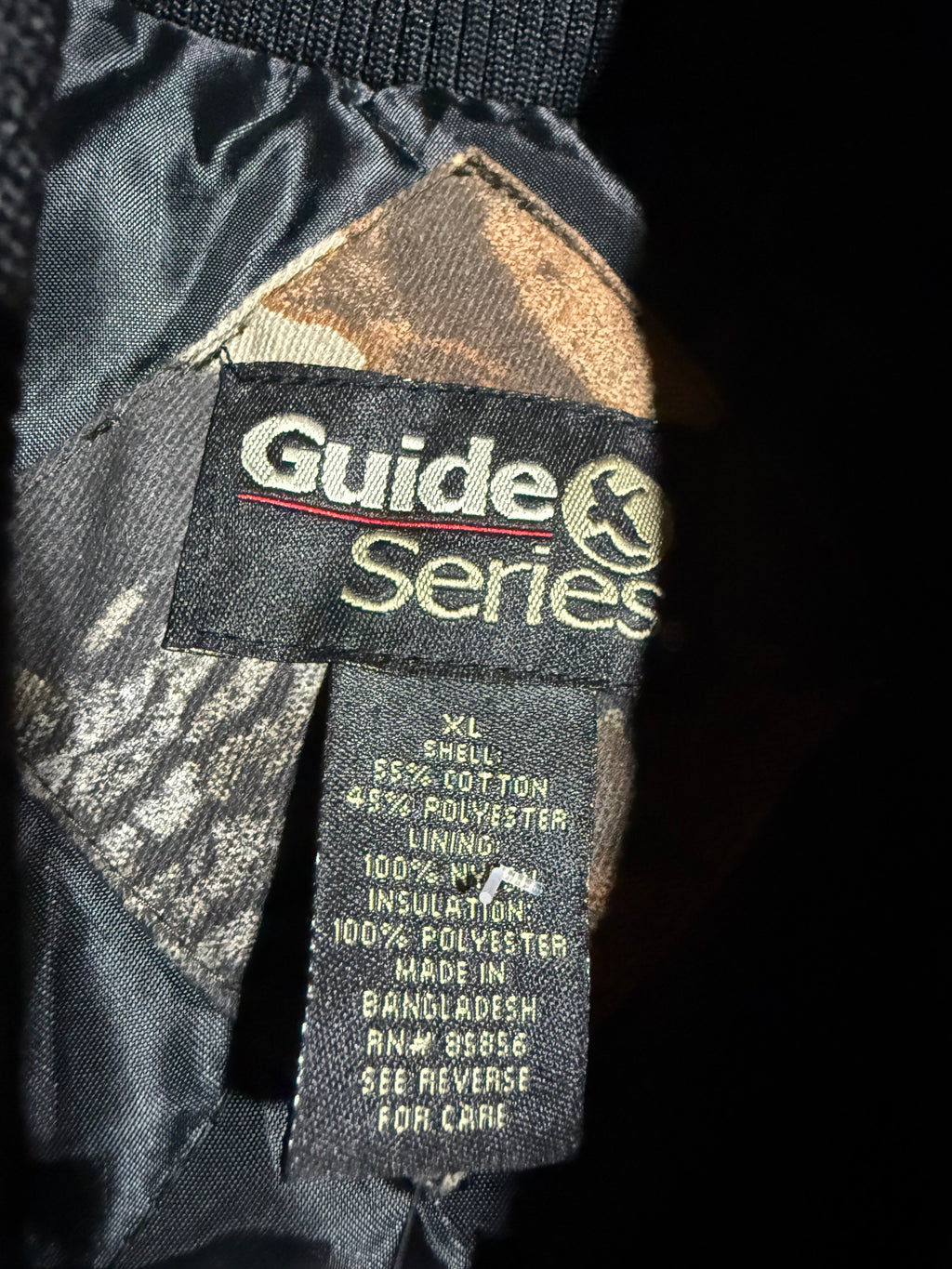 Guide Series Camo Bomber Jacket (XL)