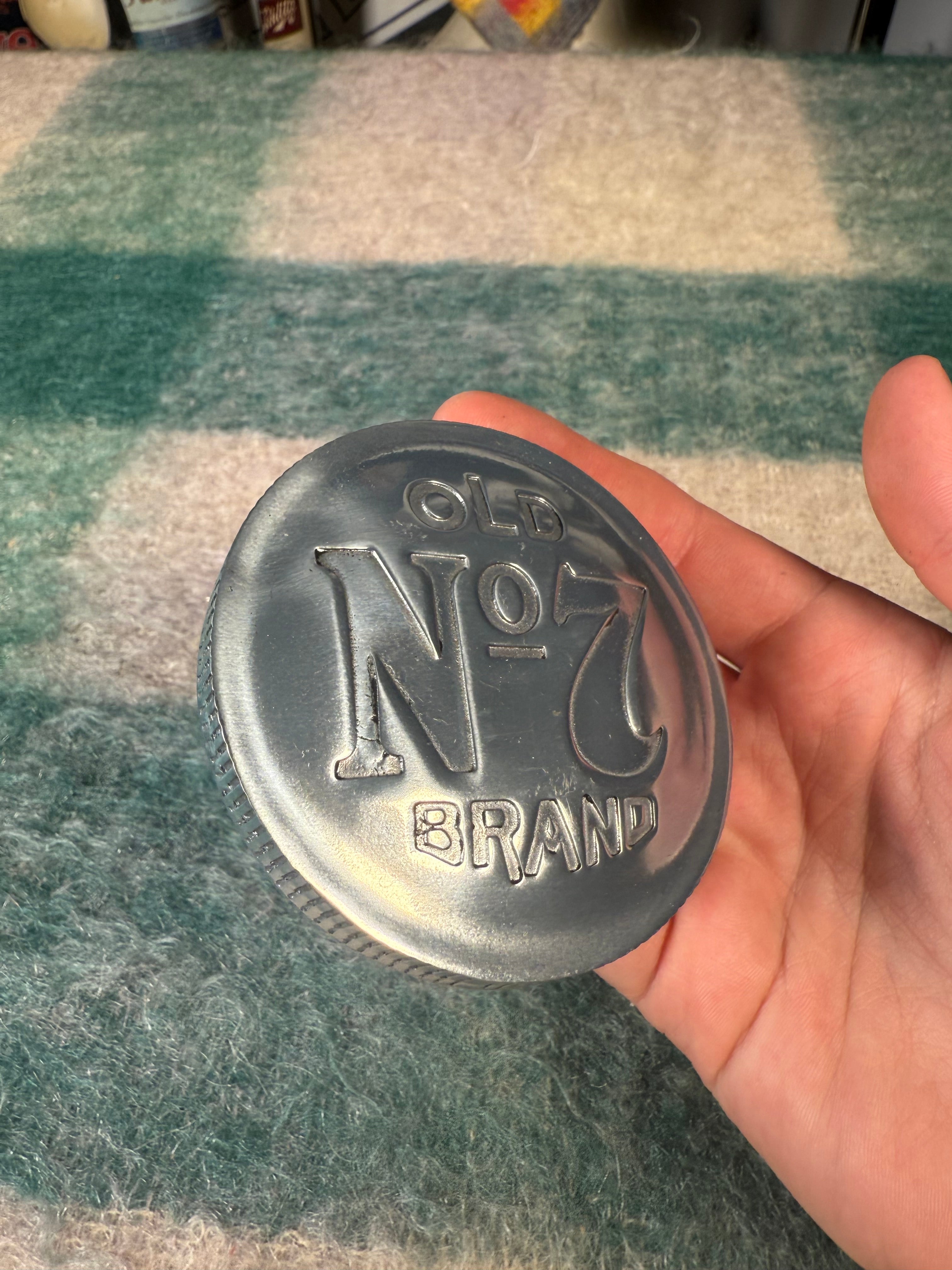 2005 Jack Daniels Number 7 Bottle Cap Belt Buckle