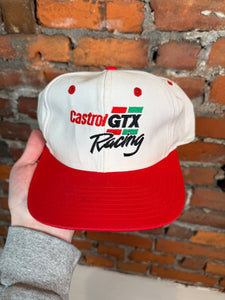 Vintage 90s Castrol GTX Racing SnapBack Hat