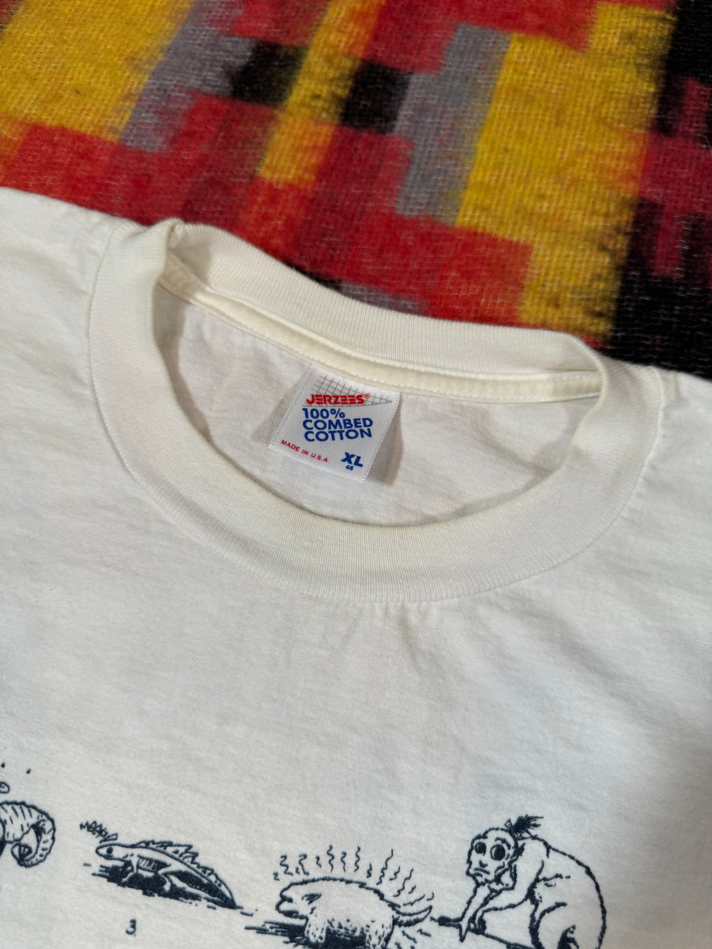 Vintage The Missing Link In Education Evolution Tee (L)
