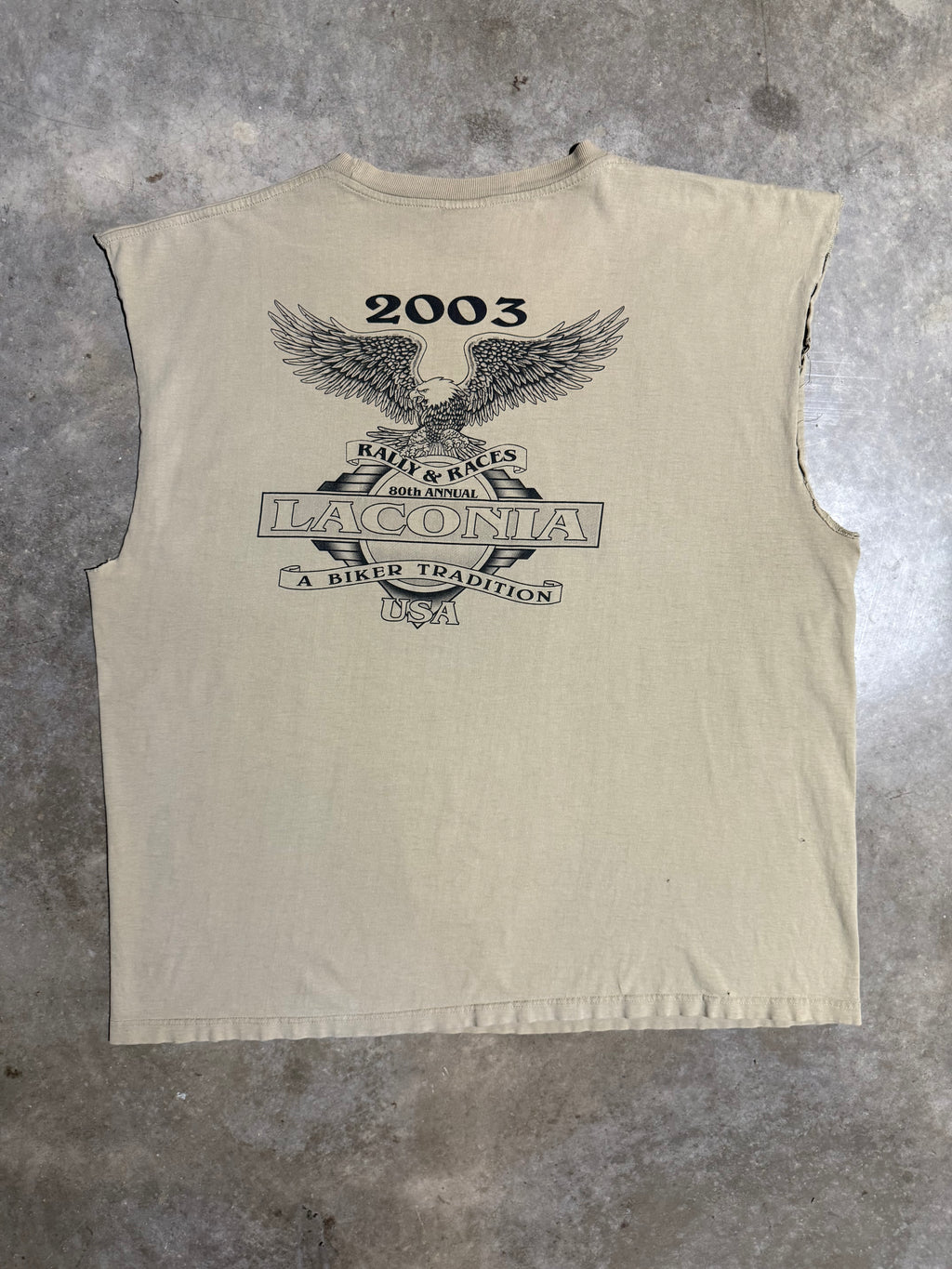 Lot of 2 Vintage Distressed Harley/Biker Shirts (3XL)