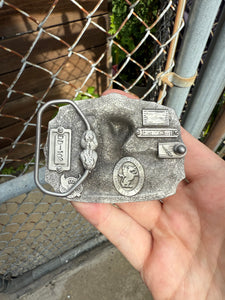 Vintage Highway to Hell Snake Belt Buckle