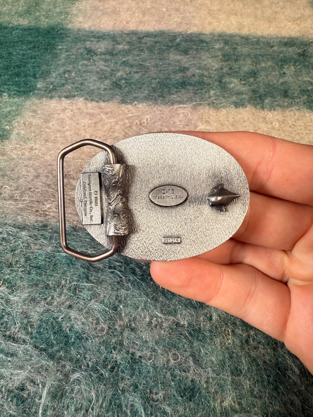 Vintage Jesus Fish Belt Buckle
