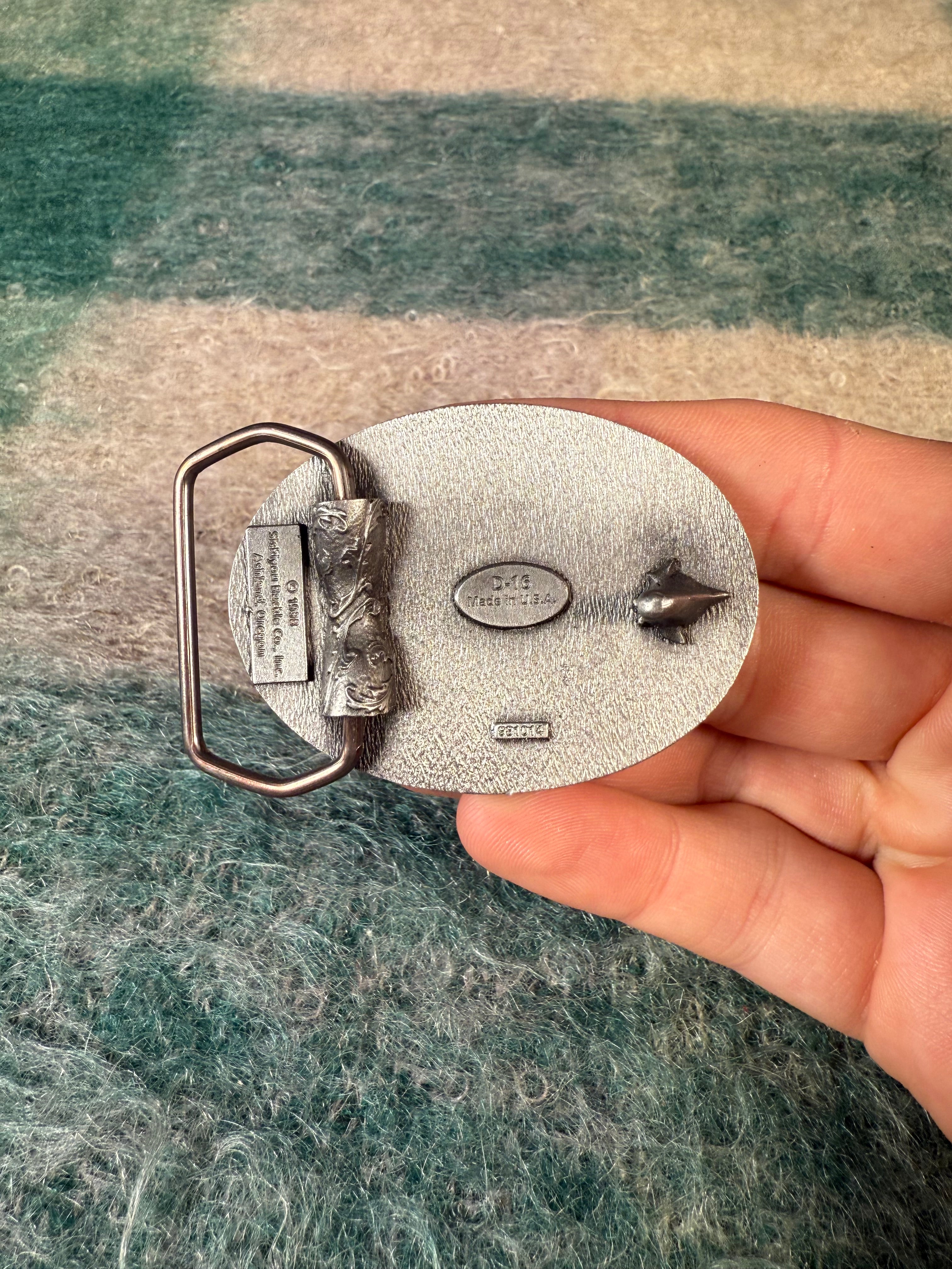 Vintage Jesus Fish Belt Buckle
