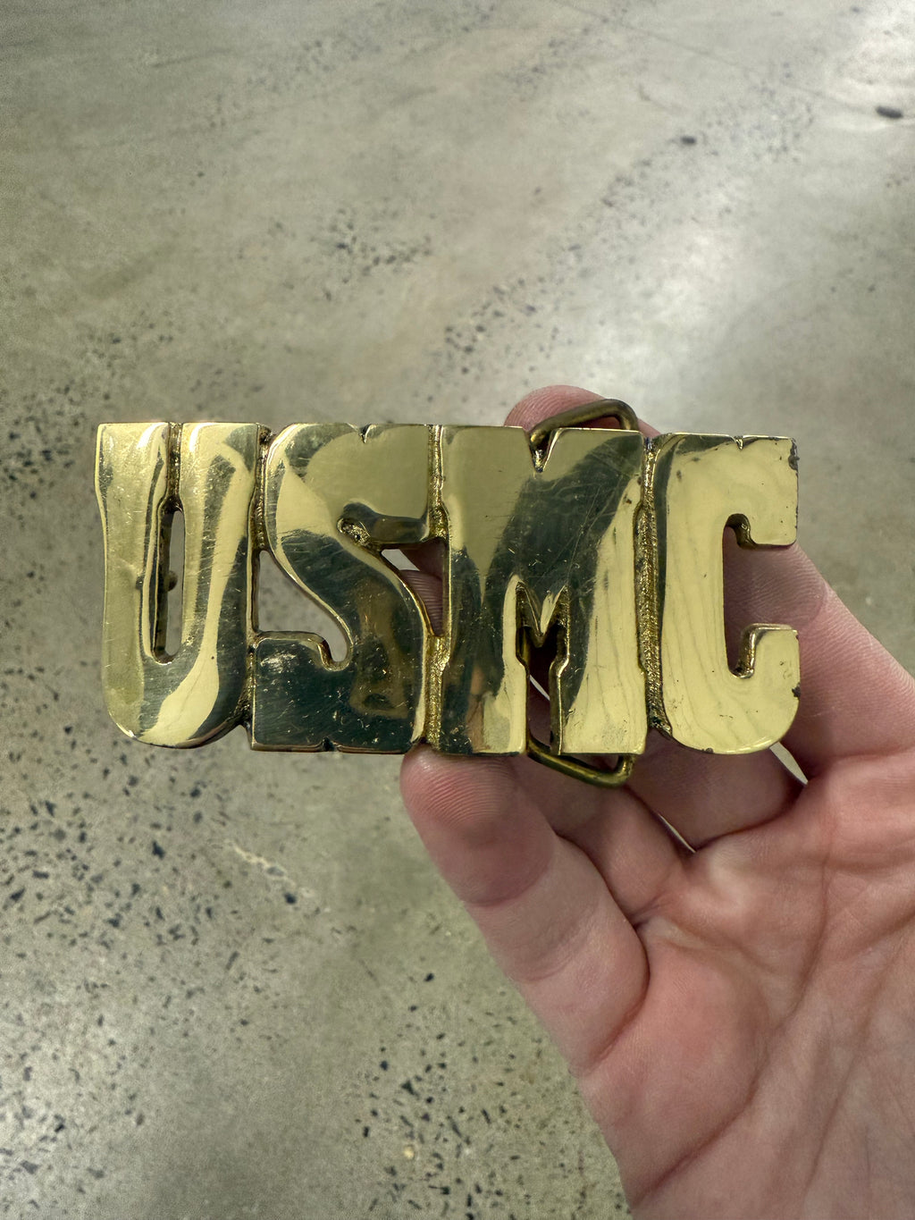 Vintage USMC Belt Buckle