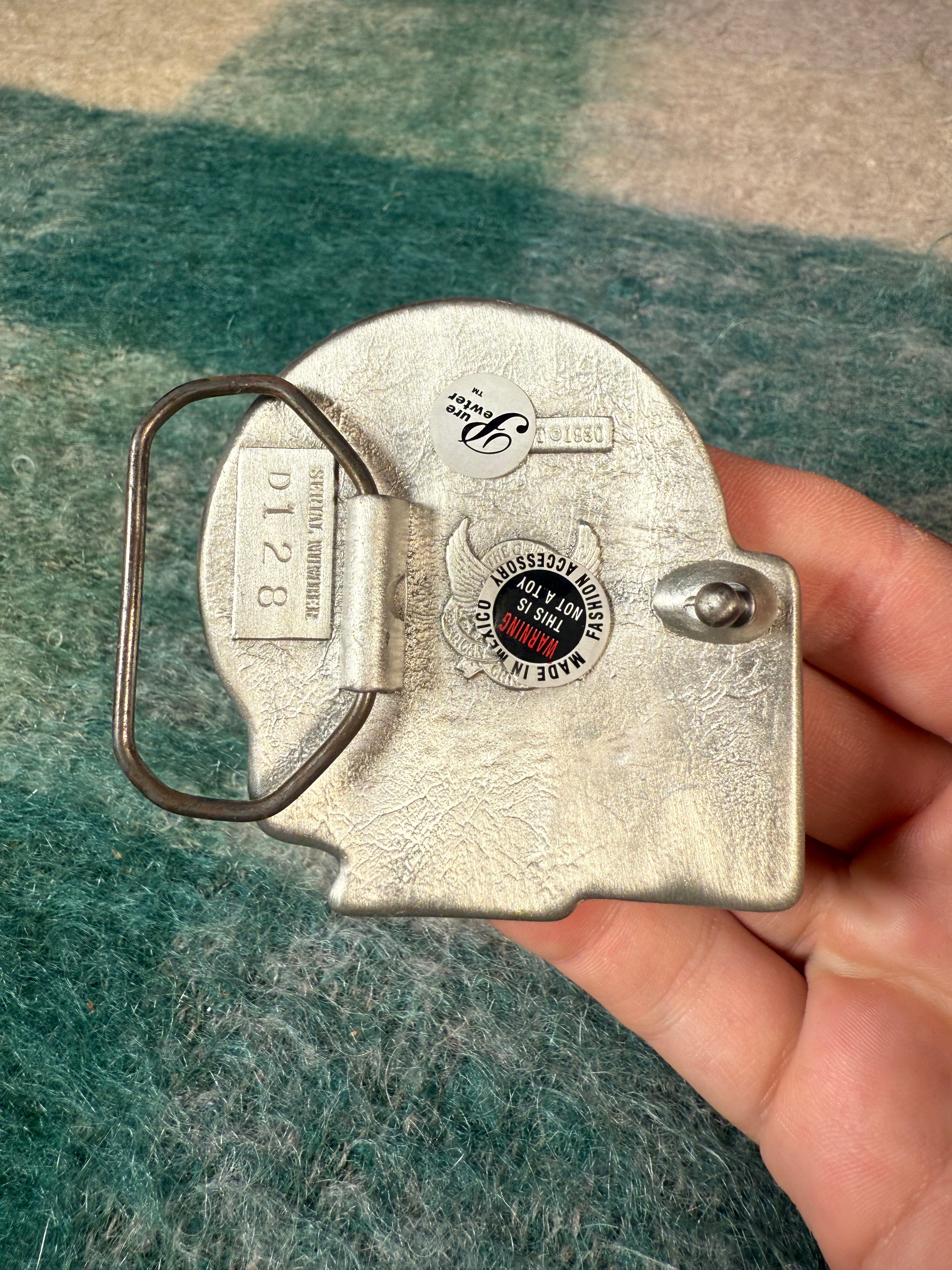 Vintage Beer Drinkers Get More Head Belt Buckle