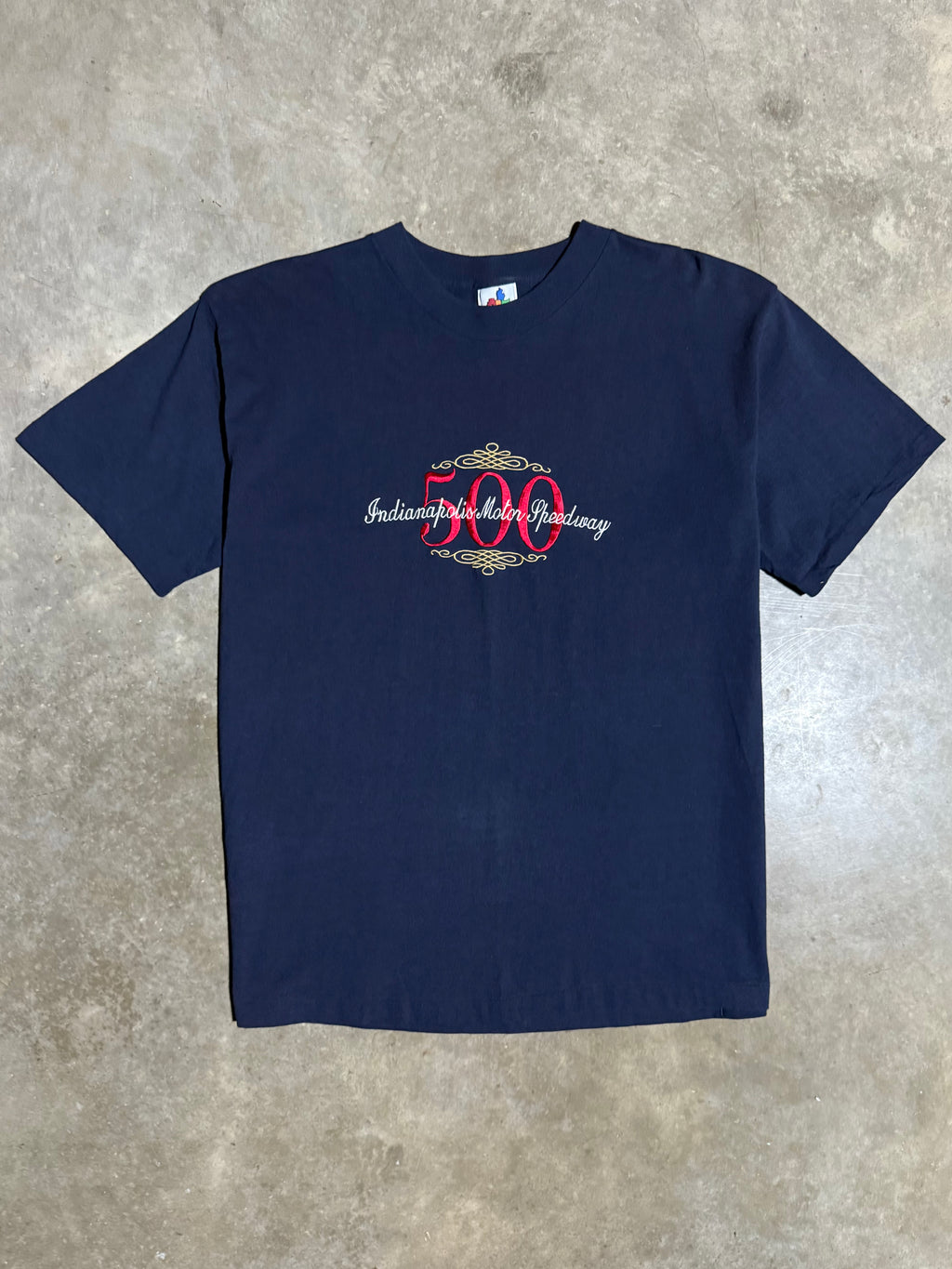 Vintage Indianapolis 500 Embroidered Tee (XL)